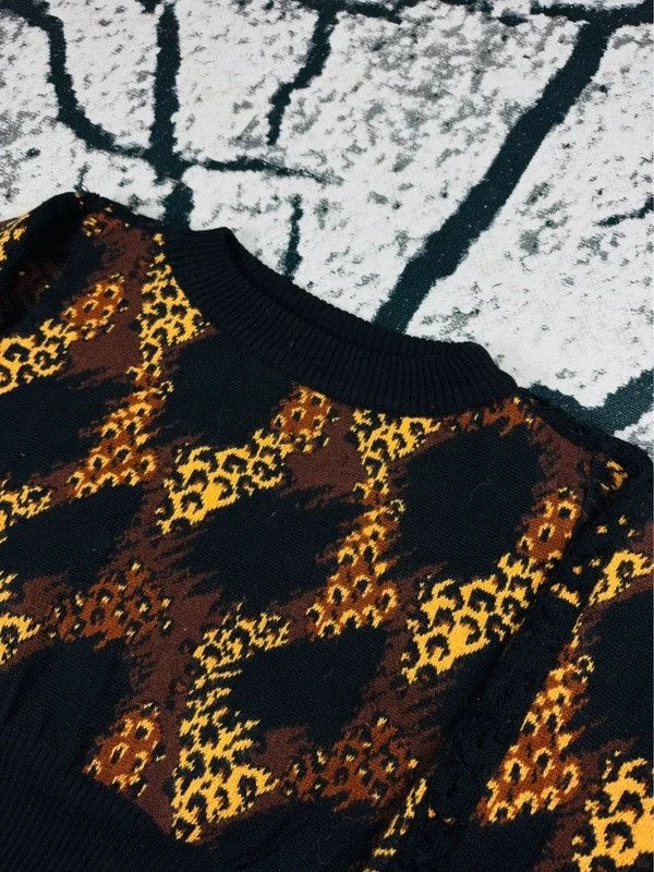 Yves Saint Laurent Vintage Yves Saint Laurent Rive Gauche runway sweater Size S / US 4 / IT 40 - 4 Thumbnail