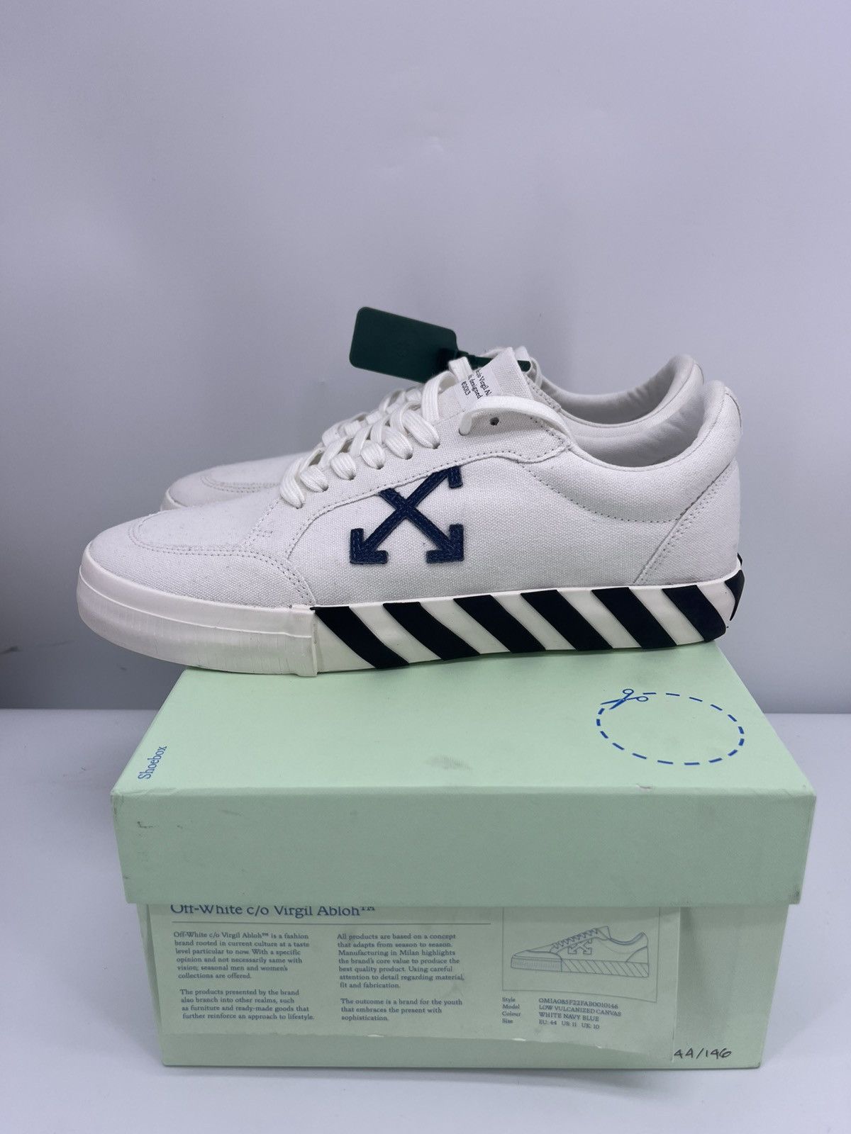 Off-White Off white canvas sneakers Size US 11 / EU 44 - 3 Thumbnail