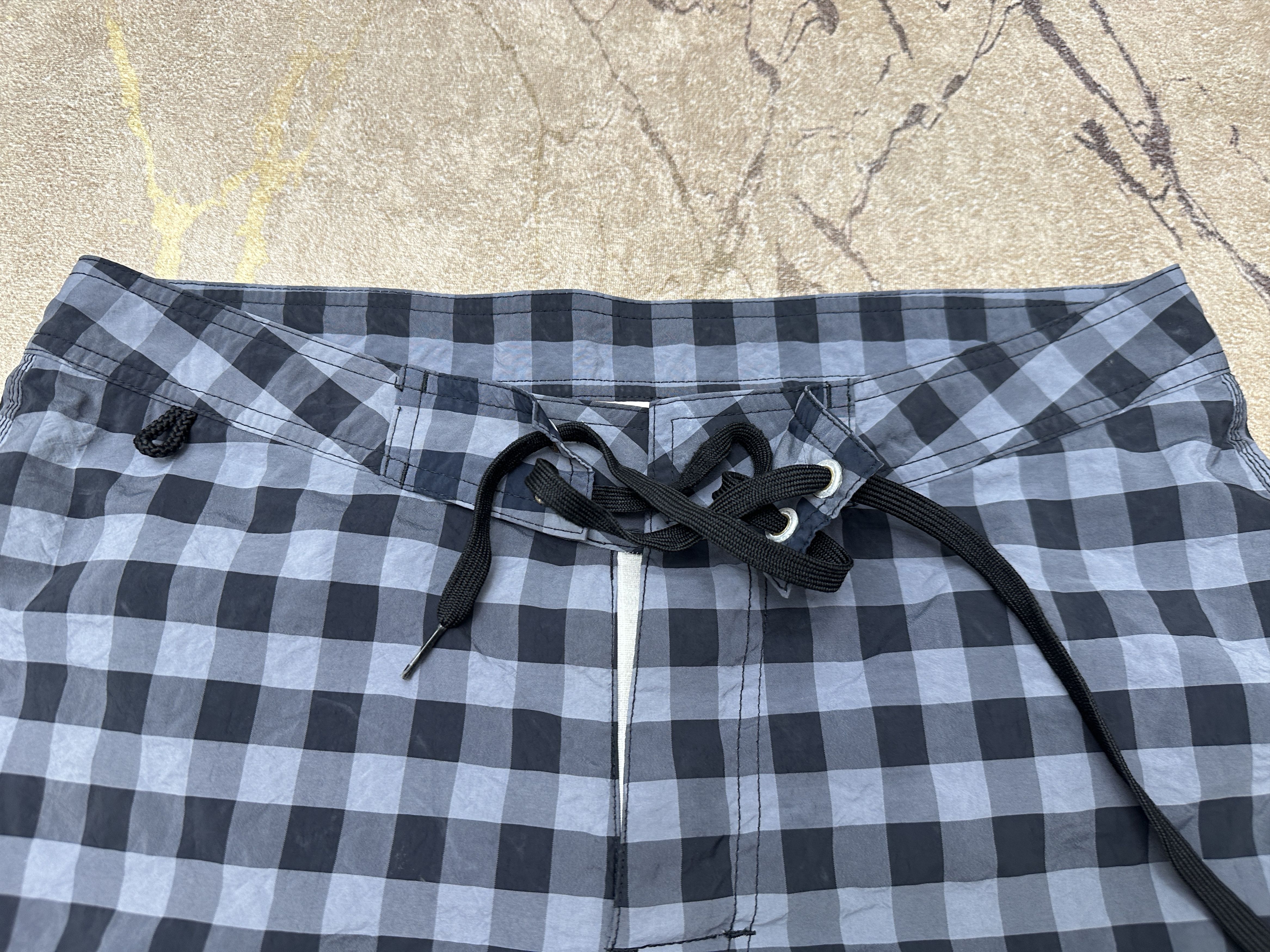 Sundek Tartan Check Sundek 30 Beach Short Trunks BathSuit Size 30 S Size US 30 / EU 46 - 7 Thumbnail