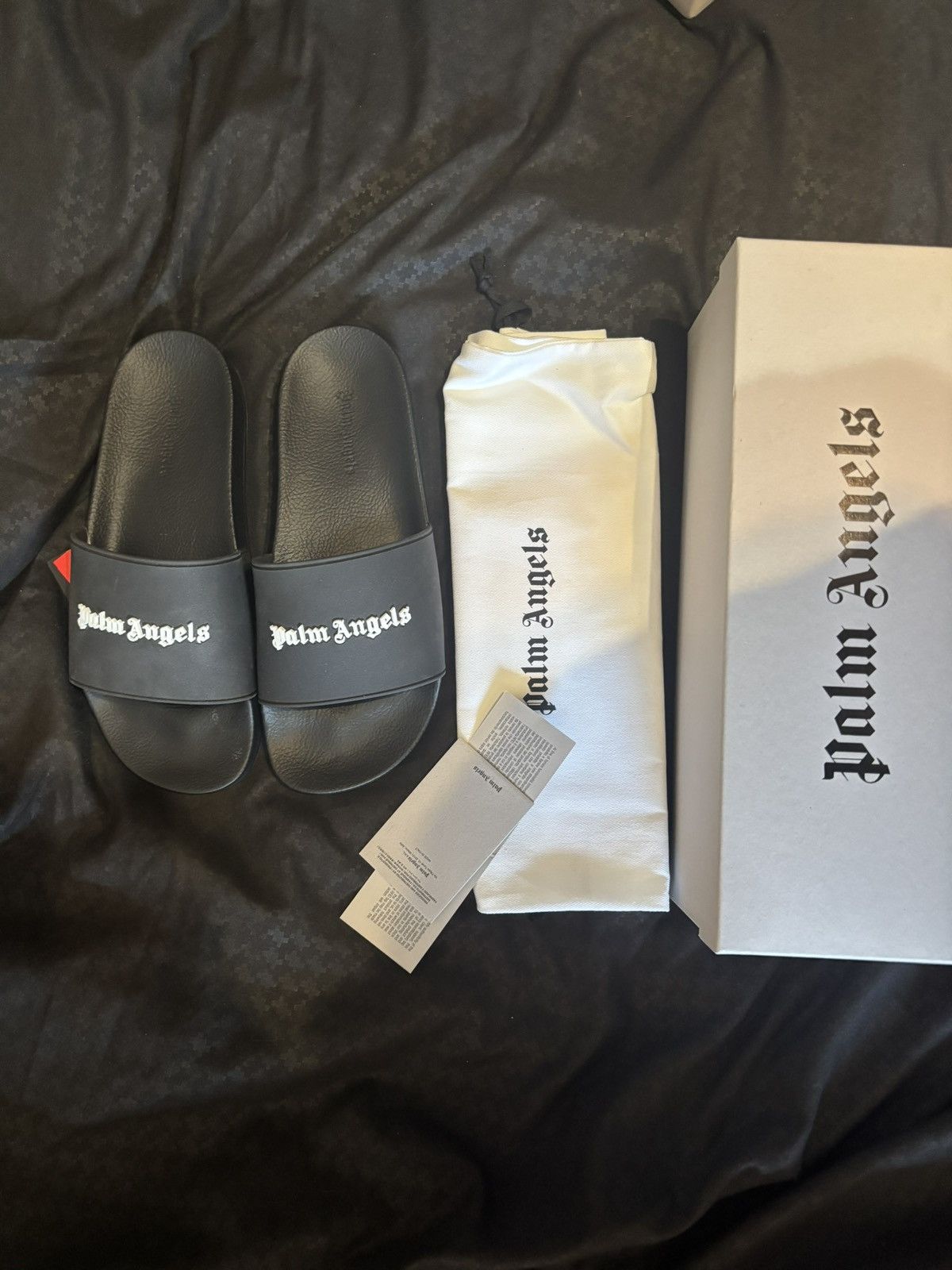 Palm Angels Palm Angels Pool Slides Black Size 41EU Size US 8 / EU 41 - 1 Thumbnail