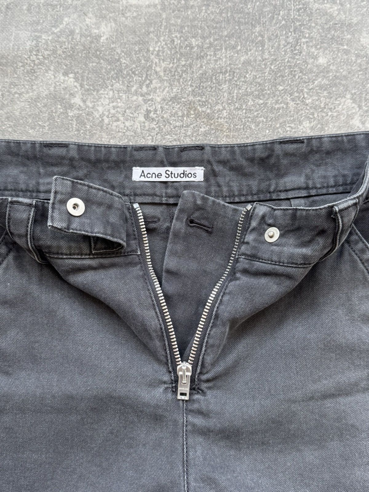 Acne Studios Acne Studios Bondage Cargo Trousers Size 29" - 8 Thumbnail