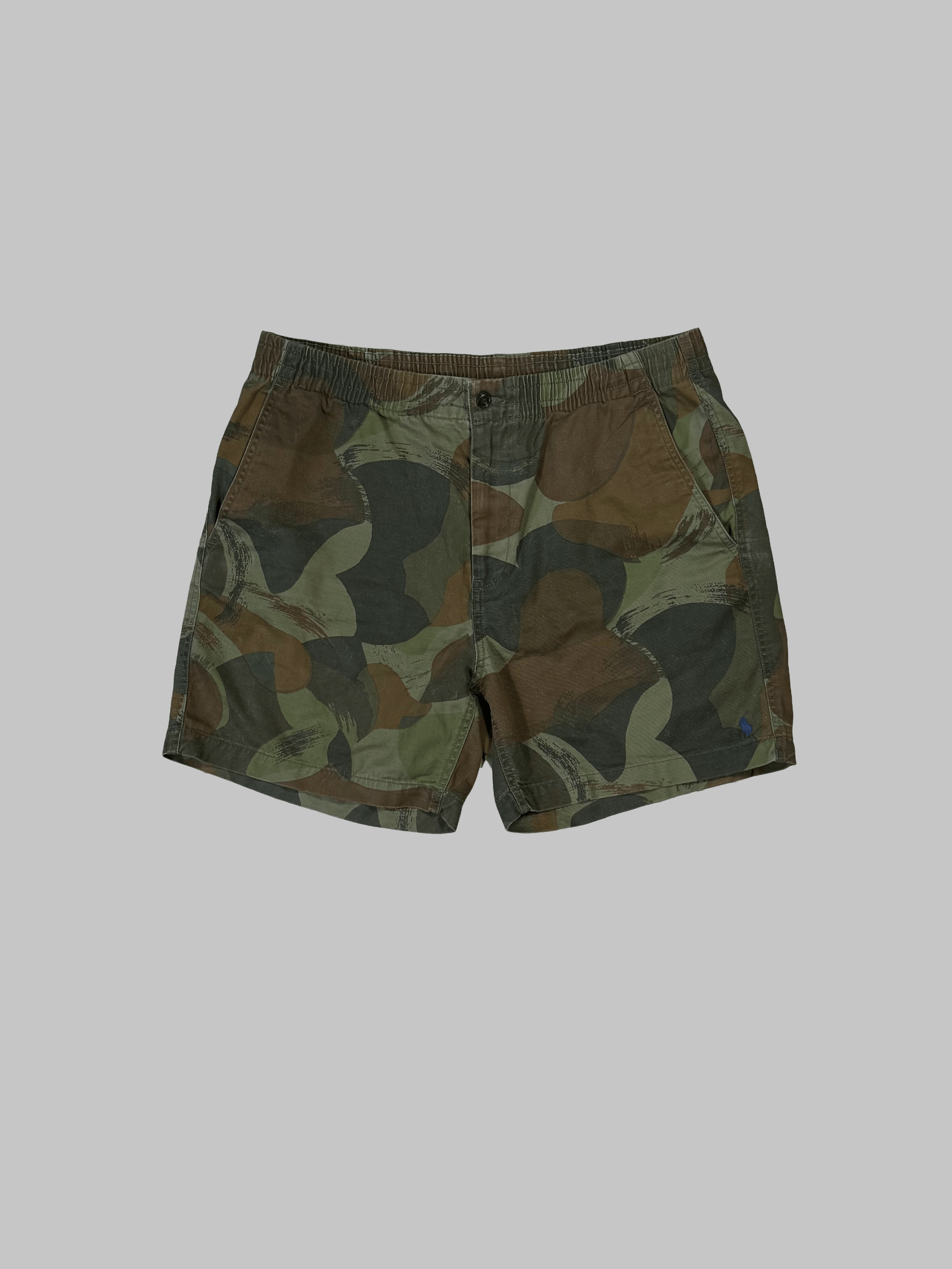 Polo Ralph Lauren Polo Ralph Lauren Camo Military Camo Prepster Twill Shorts Size US 36 / EU 52 - 1 Thumbnail