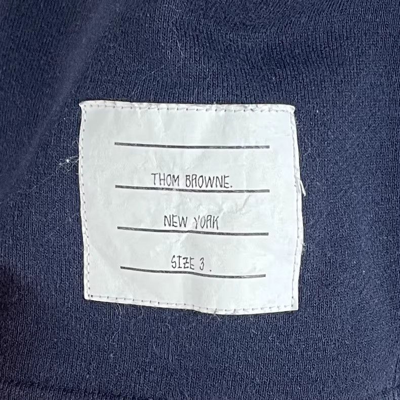 Thom Browne Navy Blue Thom Browne Stripe Shorts-dmc Size US 30 / EU 46 - 3 Thumbnail
