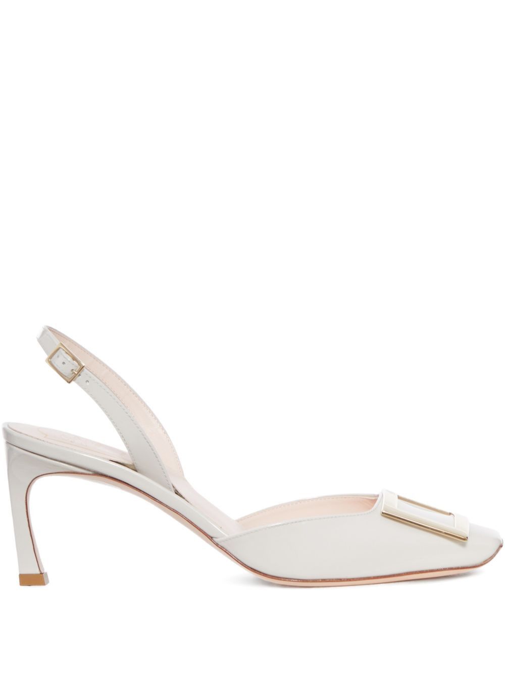 Roger Vivier TROMPETTE LEATHER PUMPS Size US 9 / IT 39 - 1 Thumbnail