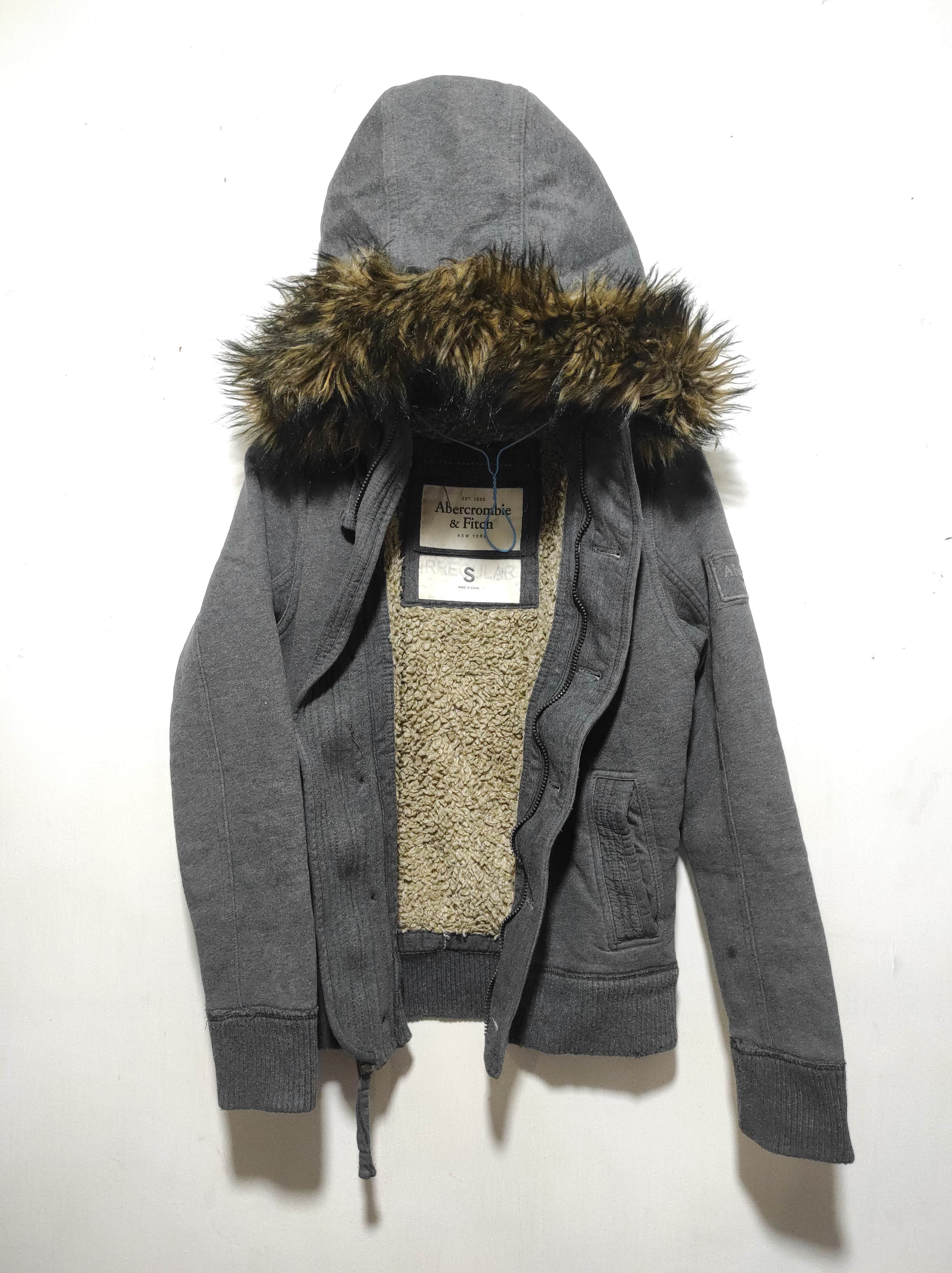 If Six Was Nine Abercrombie Sherpa Zipper Fur Hoodie Lgb Style Size US S / EU 44-46 / 1 - 13 Thumbnail
