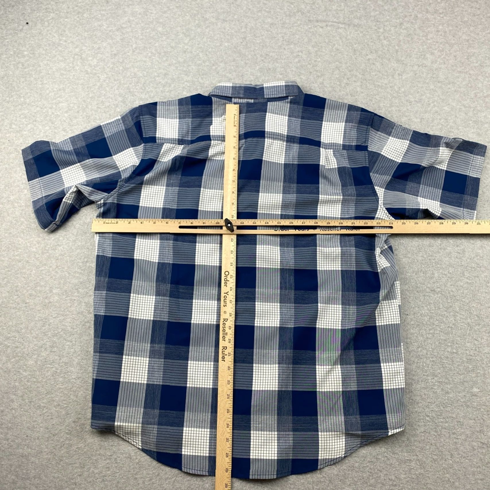Orvis Orvis Button-Up Shirt Mens XL Plaid Short Sleeve Double Pockets Outdoor Fishing Size US XL / EU 56 / 4 - 7 Thumbnail
