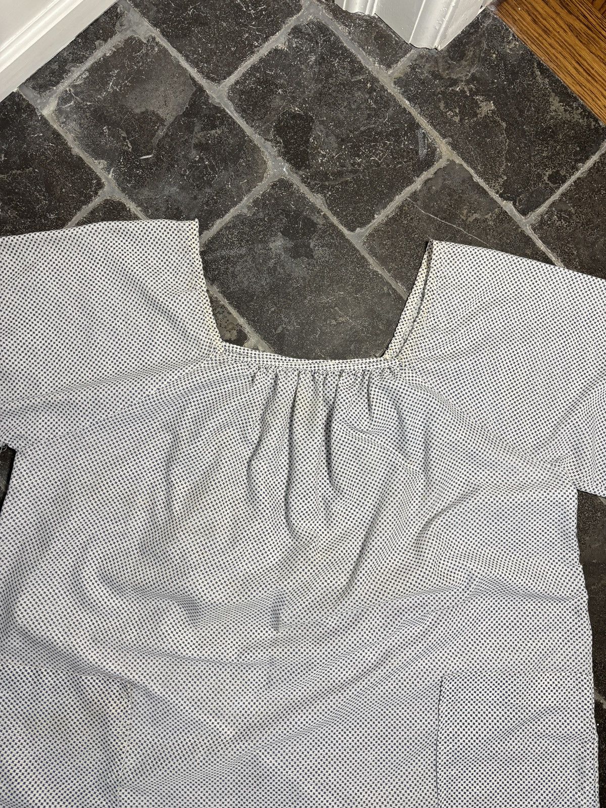 Vintage Vintange Smock Dress Tradwife Summer Gown Cotton USA 70s 60s Size M / US 6-8 / IT 42-44 - 6 Thumbnail