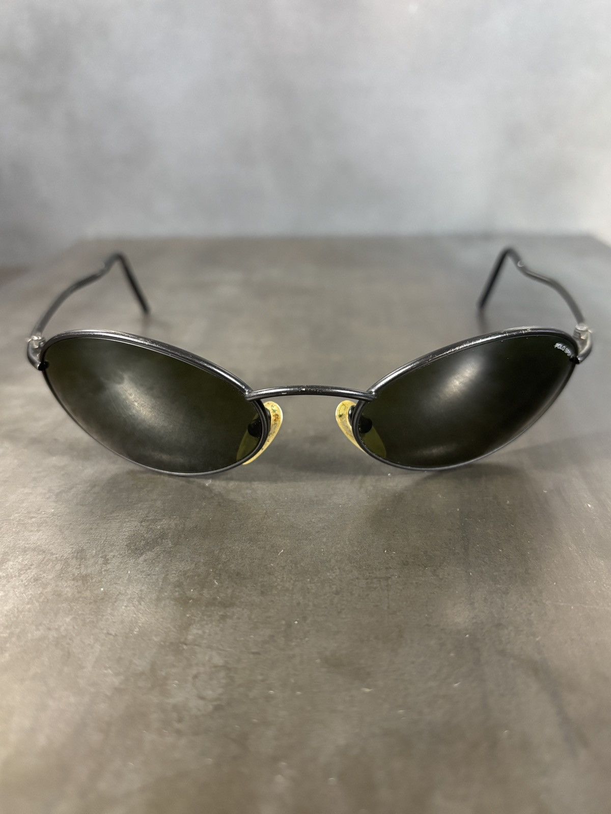 Polo Ralph Lauren 1990s Polo Sport Sunglasses Metal Oval 90 Vintage Polo Sport Size ONE SIZE - 18 Thumbnail