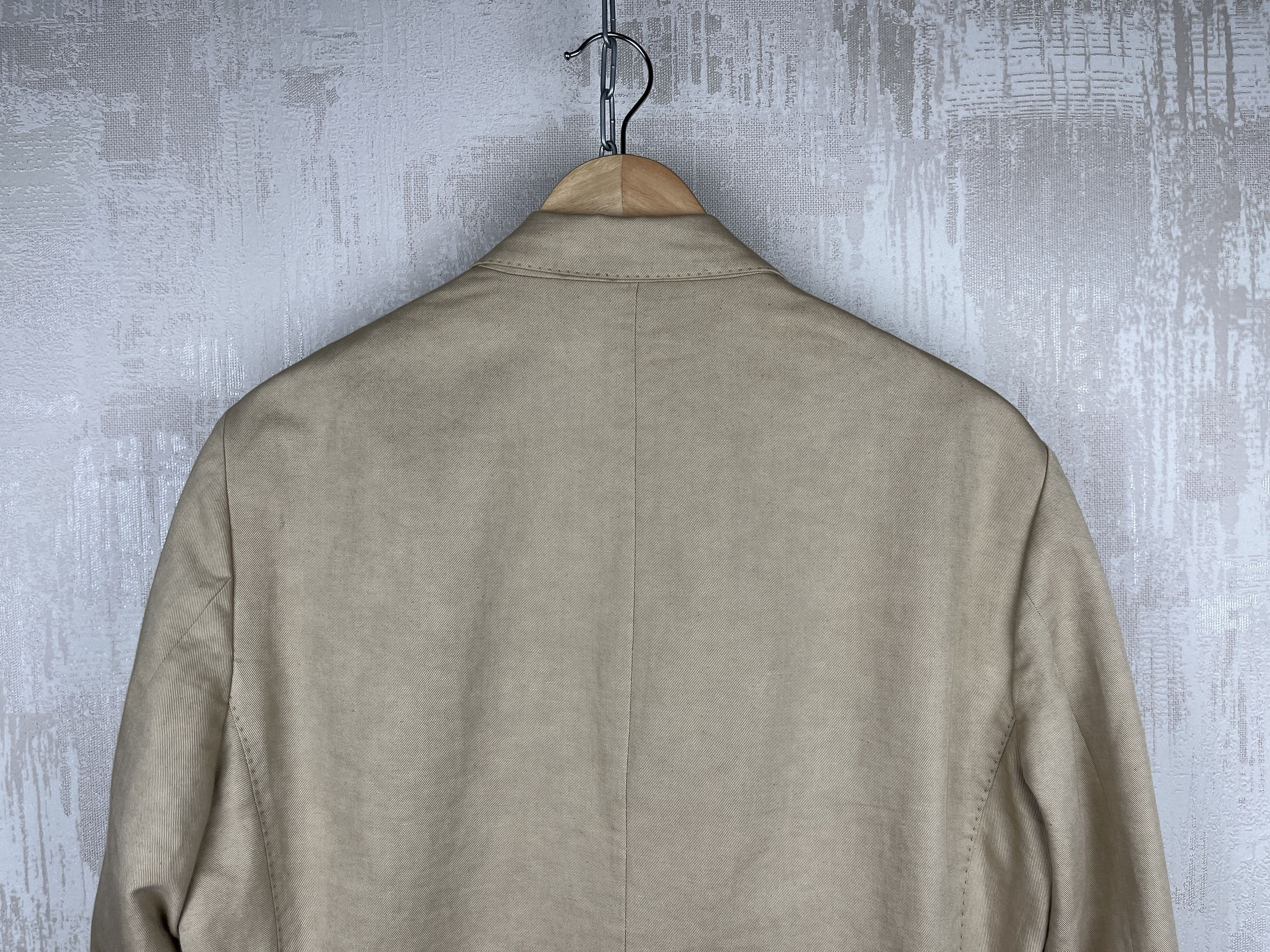 Messagerie Messagerie Double Breasted Blazer Cotton Linen Size 50 Size US M / EU 48-50 / 2 - 22 Thumbnail