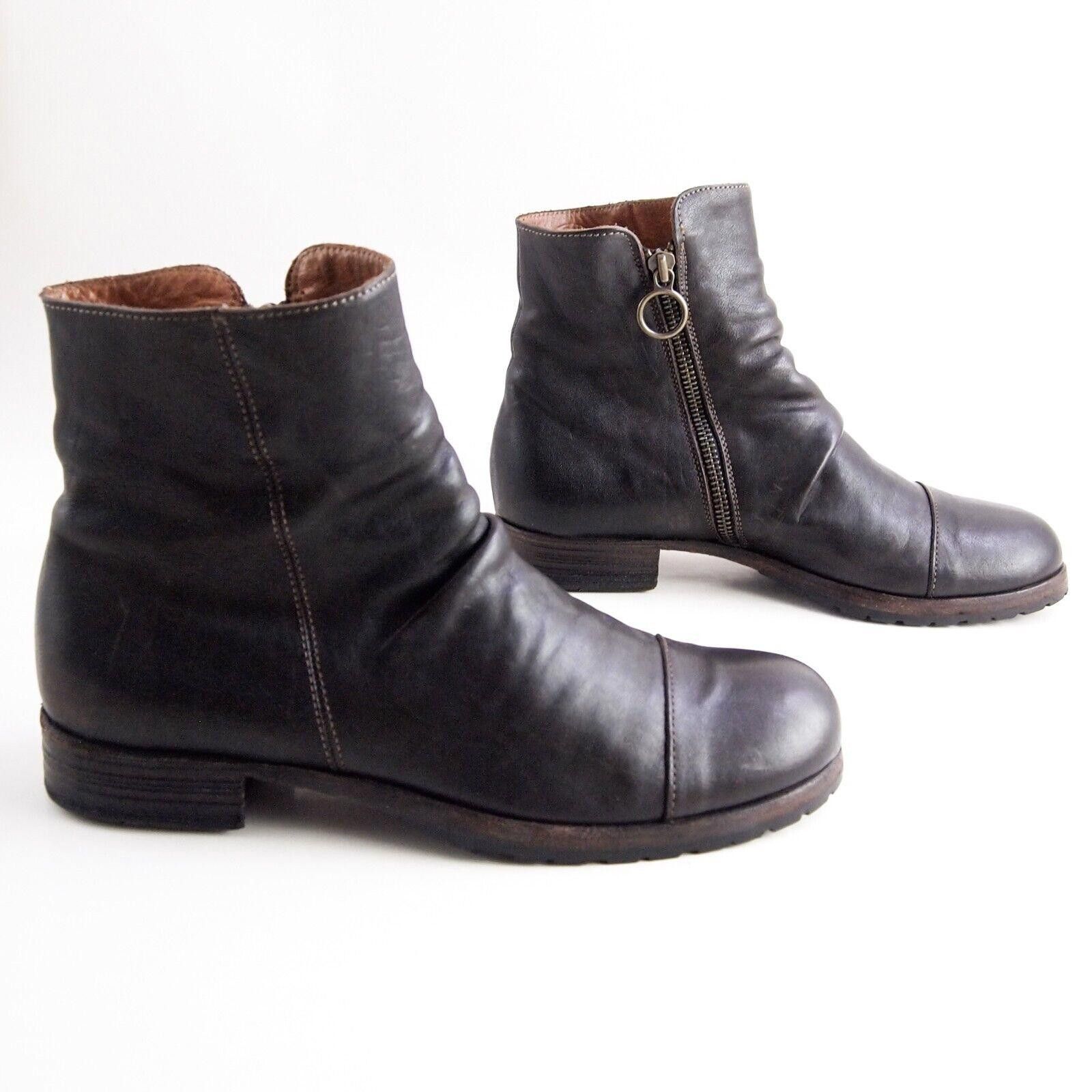 Fiorentini + Baker Fiorentini + Baker Biker Boots Brown Leather Size US 7 EU 37 Size US 7 / IT 37 - 4 Thumbnail