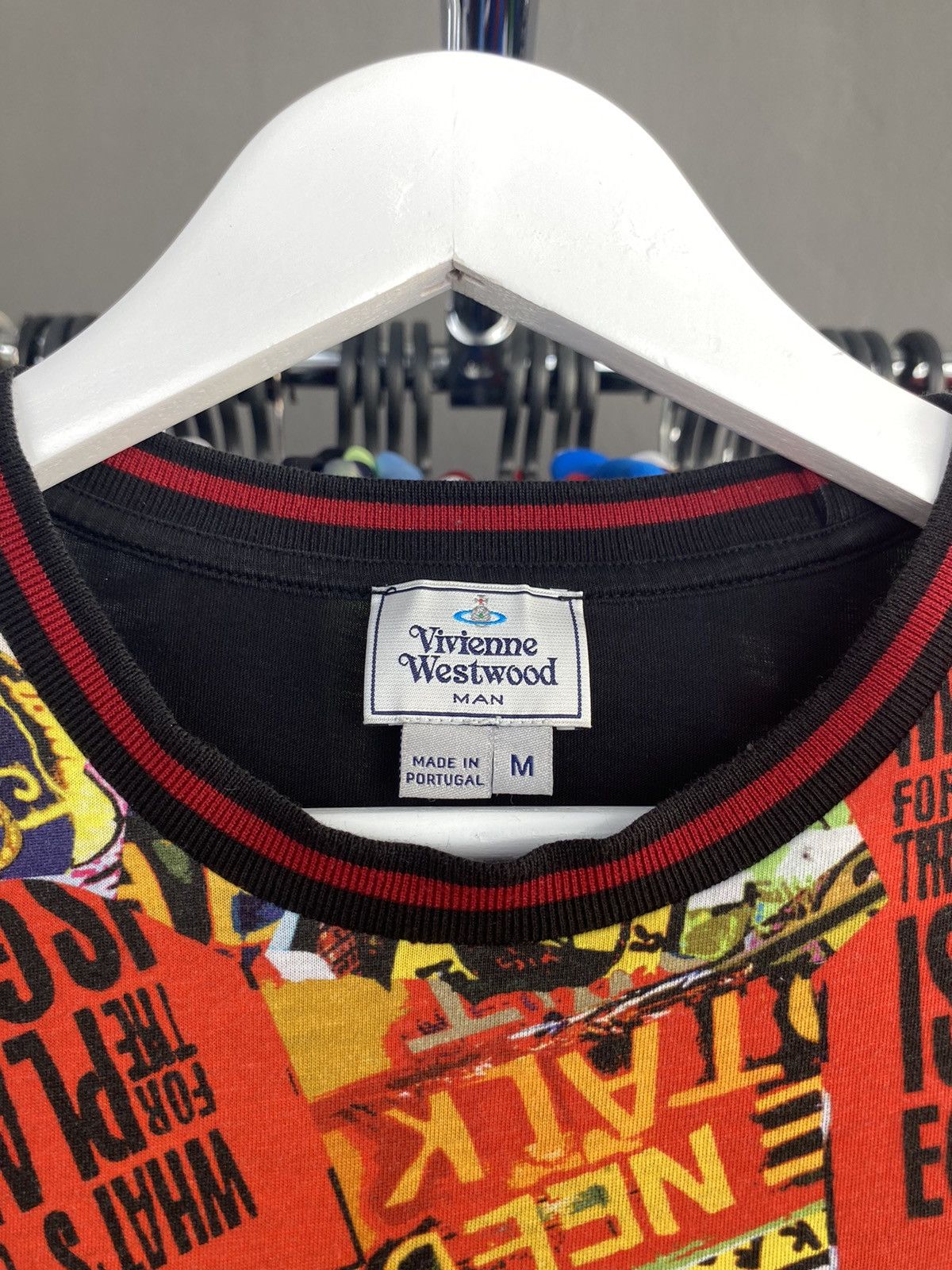 Vivienne Westwood Vivienne Westwood MAN Graphic All Over Print T-Shirt Size US M / EU 48-50 / 2 - 5 Thumbnail