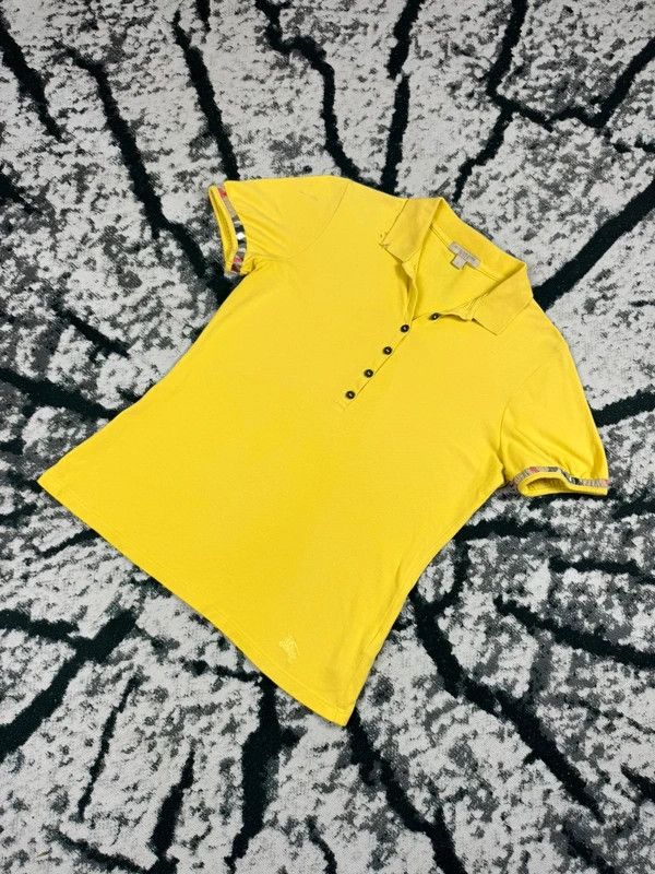 Burberry Burberry Polo Shirt Yellow Pattern M Size M / US 6-8 / IT 42-44 - 2 Thumbnail
