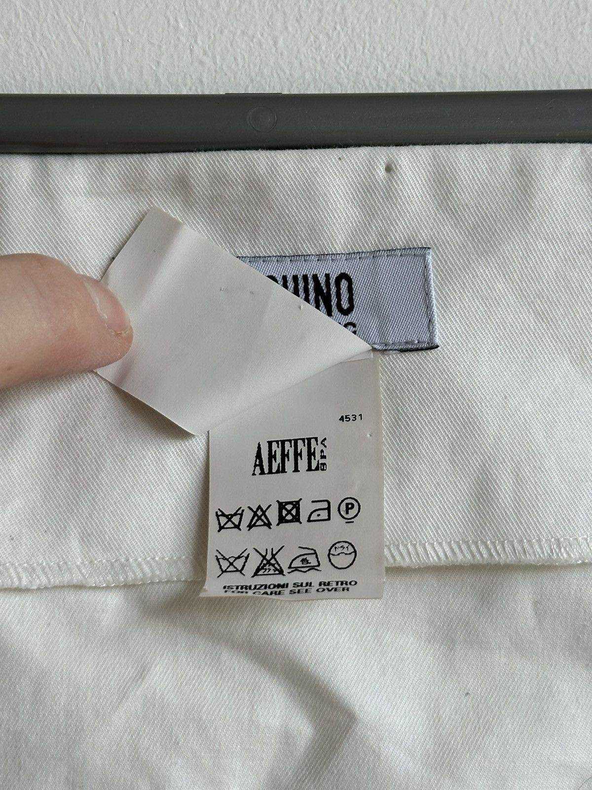 Moschino Vintage Moschino Cheap and Chic Dress Sheath Bow White US 8 Size M / US 6-8 / IT 42-44 - 9 Thumbnail