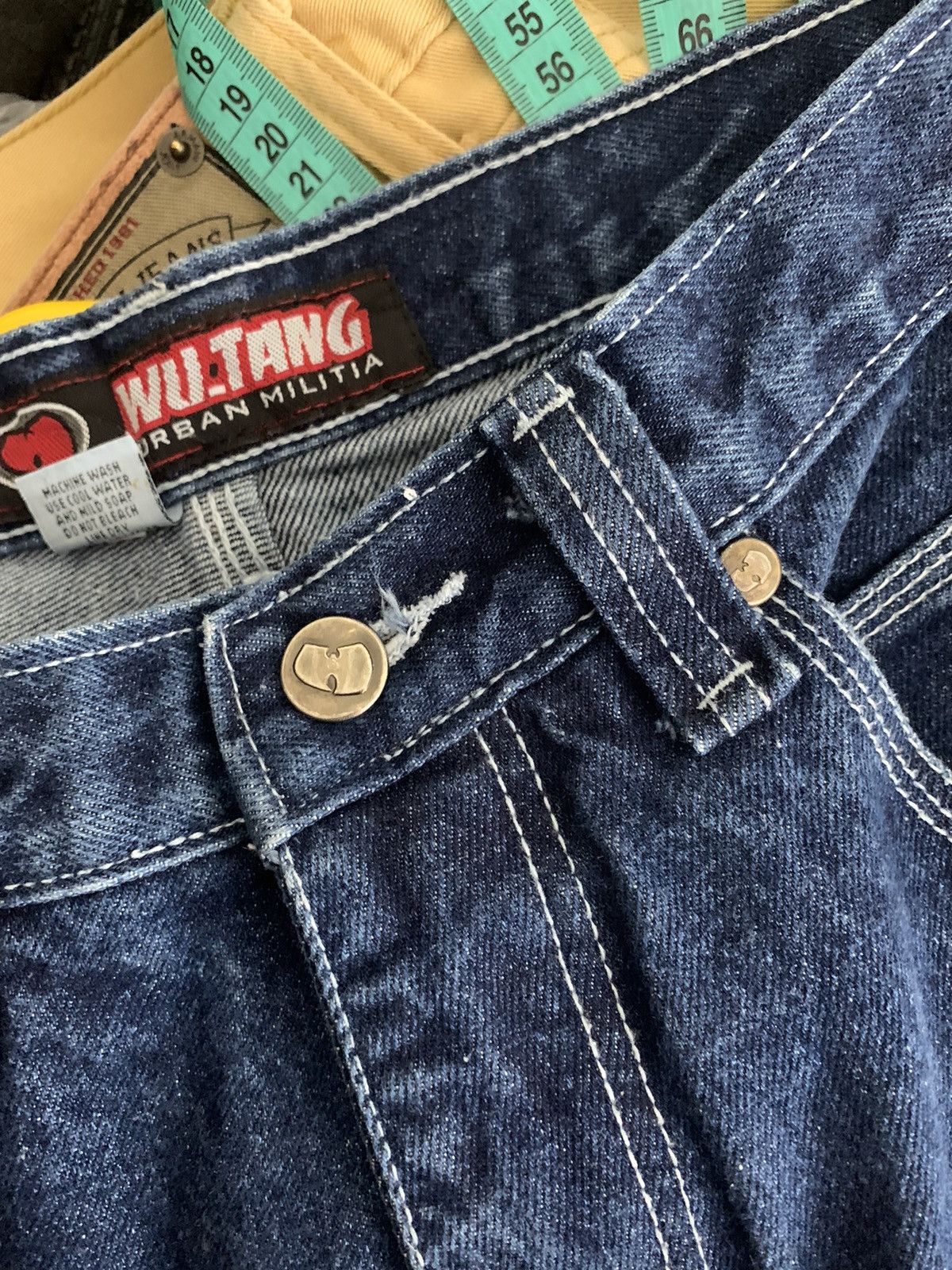 Wu-Tang Clan Wu Tang Clan Wu Wear Vintage Carpenter Denim Pants Rap USA Size US 30 / EU 46 - 9 Thumbnail