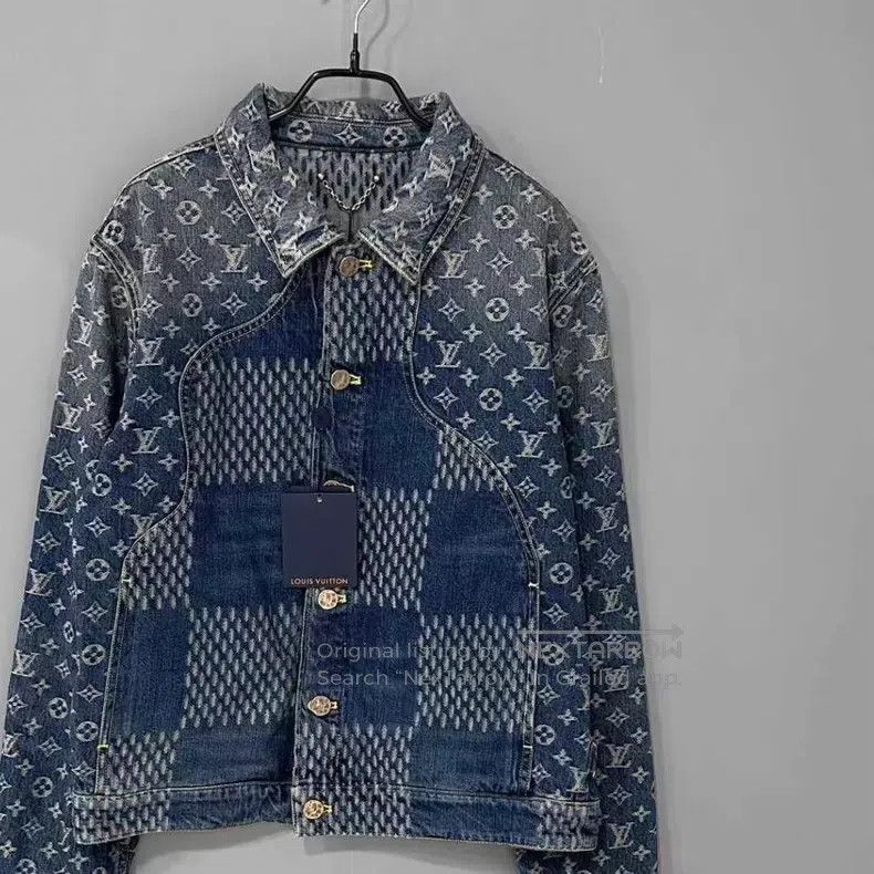 Louis Vuitton Louis Vuitton Nigo co-branded full-print denim jacket Size US S / EU 44-46 / 1 - 2 Thumbnail