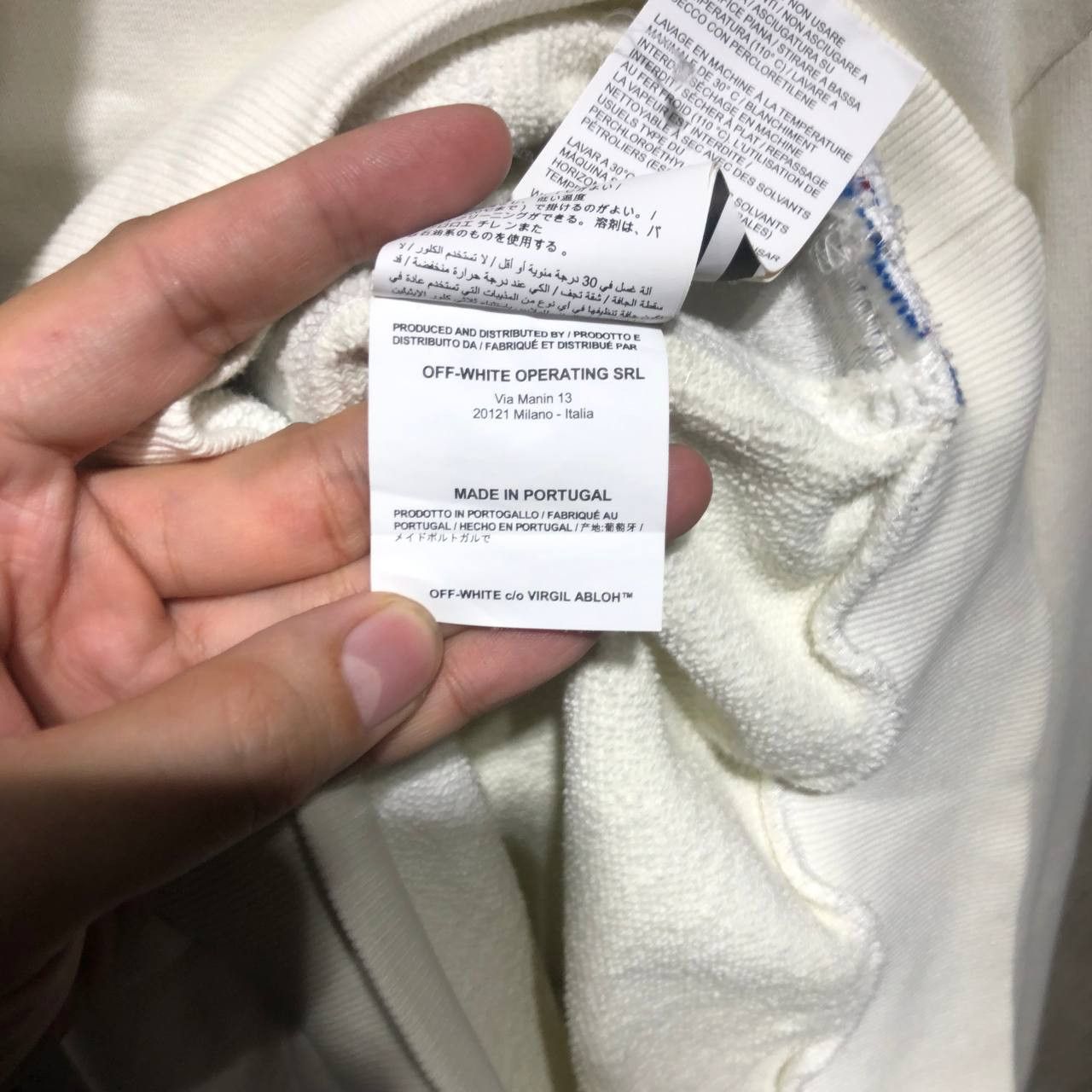 Off-White Off-White Side Tape Pull over hoodie Size US M / EU 48-50 / 2 - 19 Thumbnail