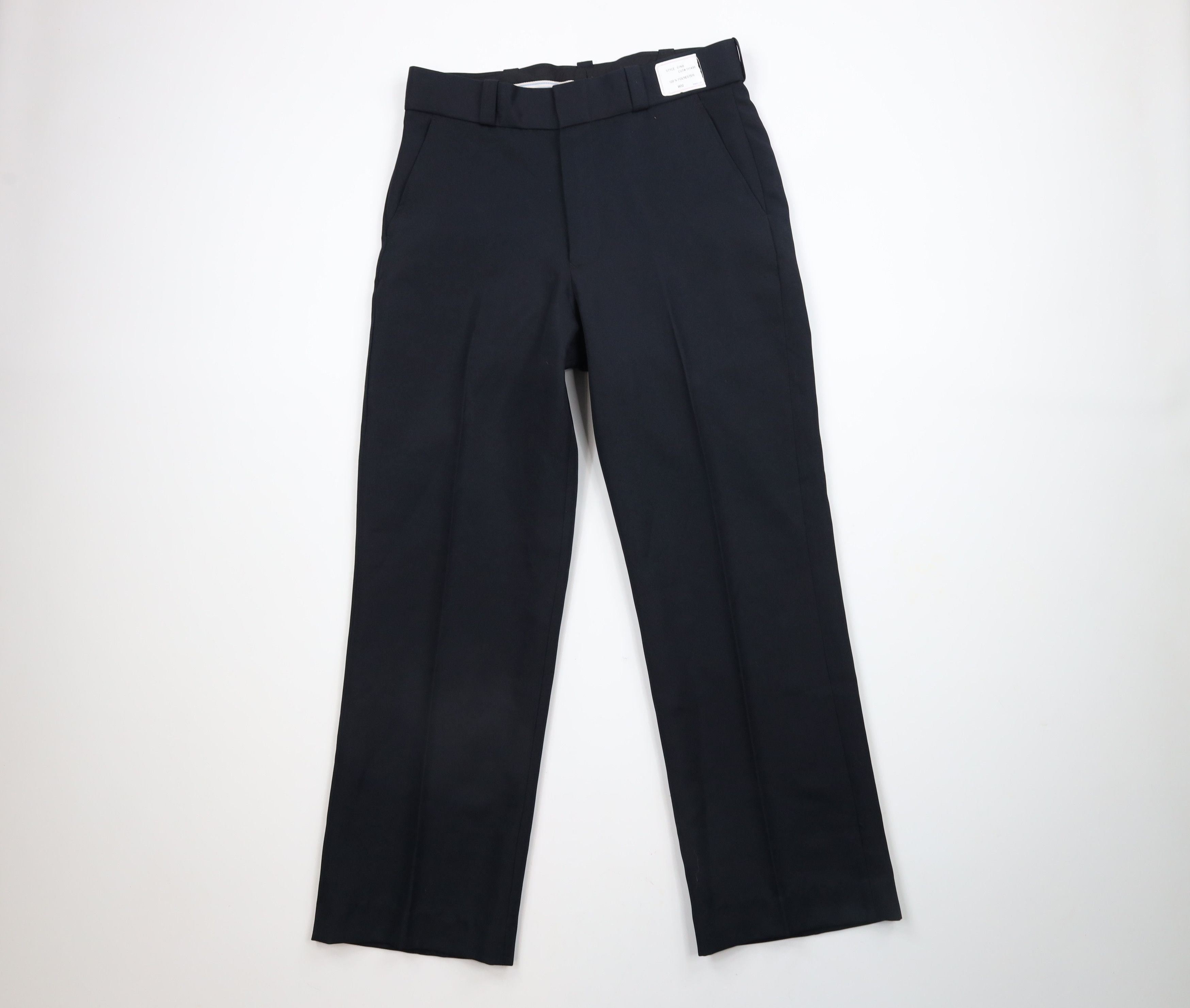 Vintage Deadstock Vintage 90s Streetwear Wide Leg Uniform Pants Blue Size US 32 / EU 48 - 1 Thumbnail
