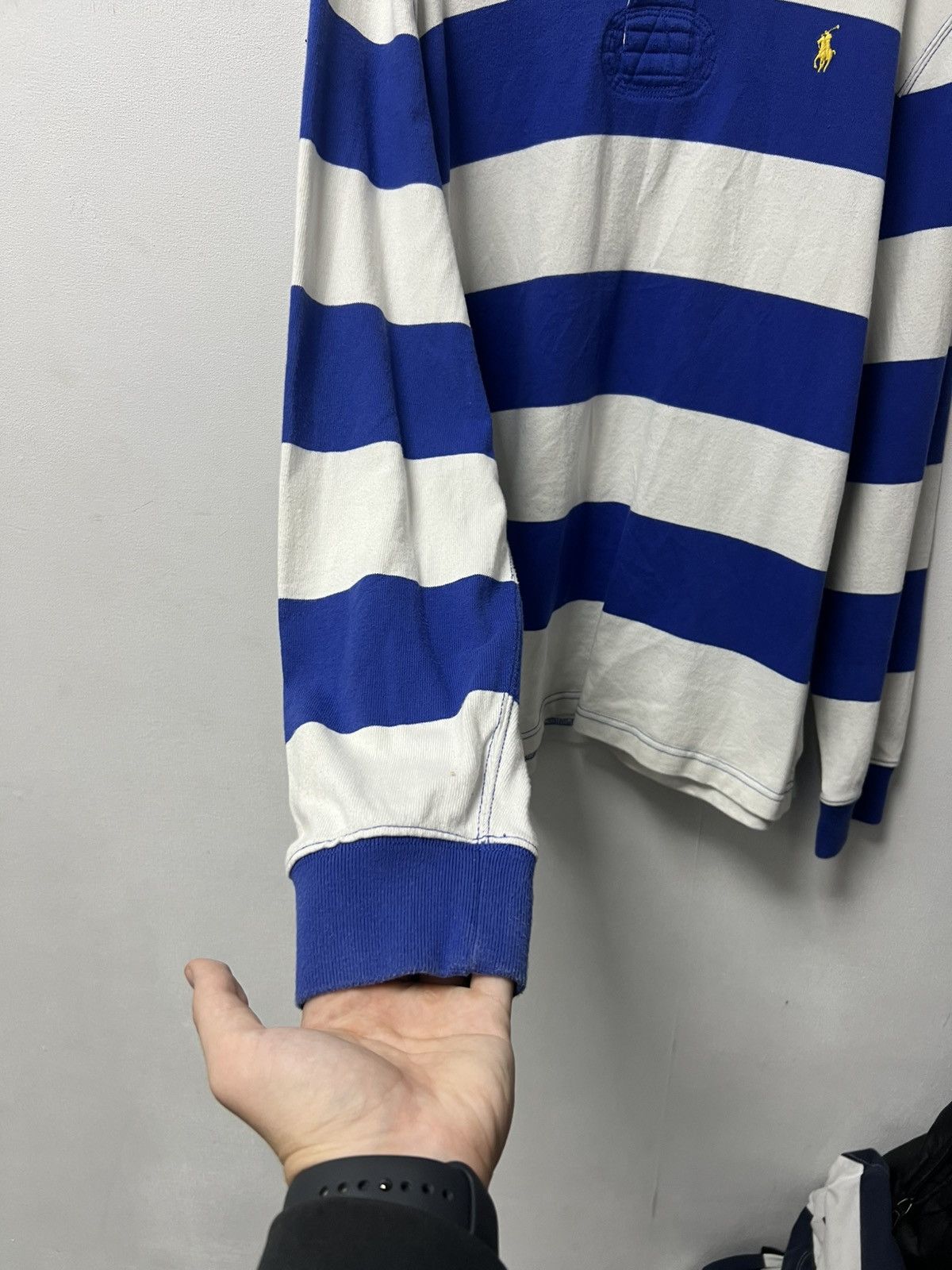 Polo Ralph Lauren Polo Ralph Lauren Rugby Longsleeve Size US XL / EU 56 / 4 - 4 Thumbnail