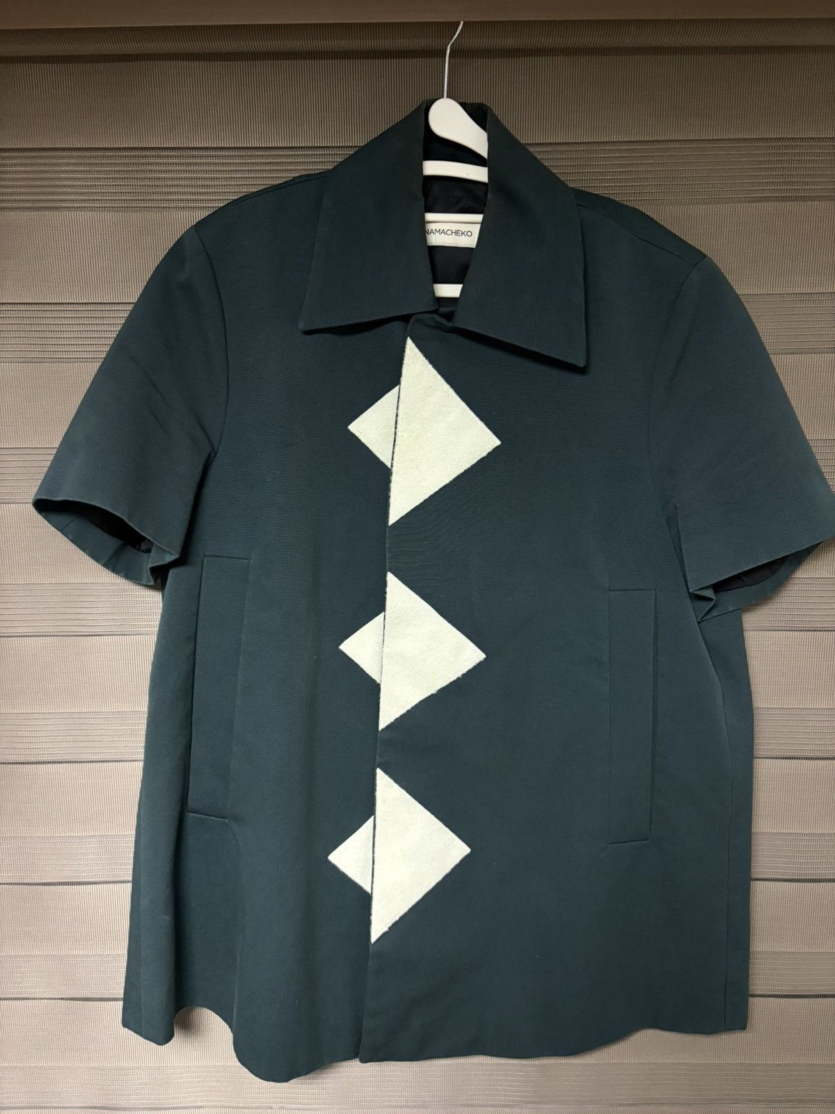 Namacheko [S] Namacheko 19ss triangle half shirt green Size US M / EU 48-50 / 2 - 2 Thumbnail