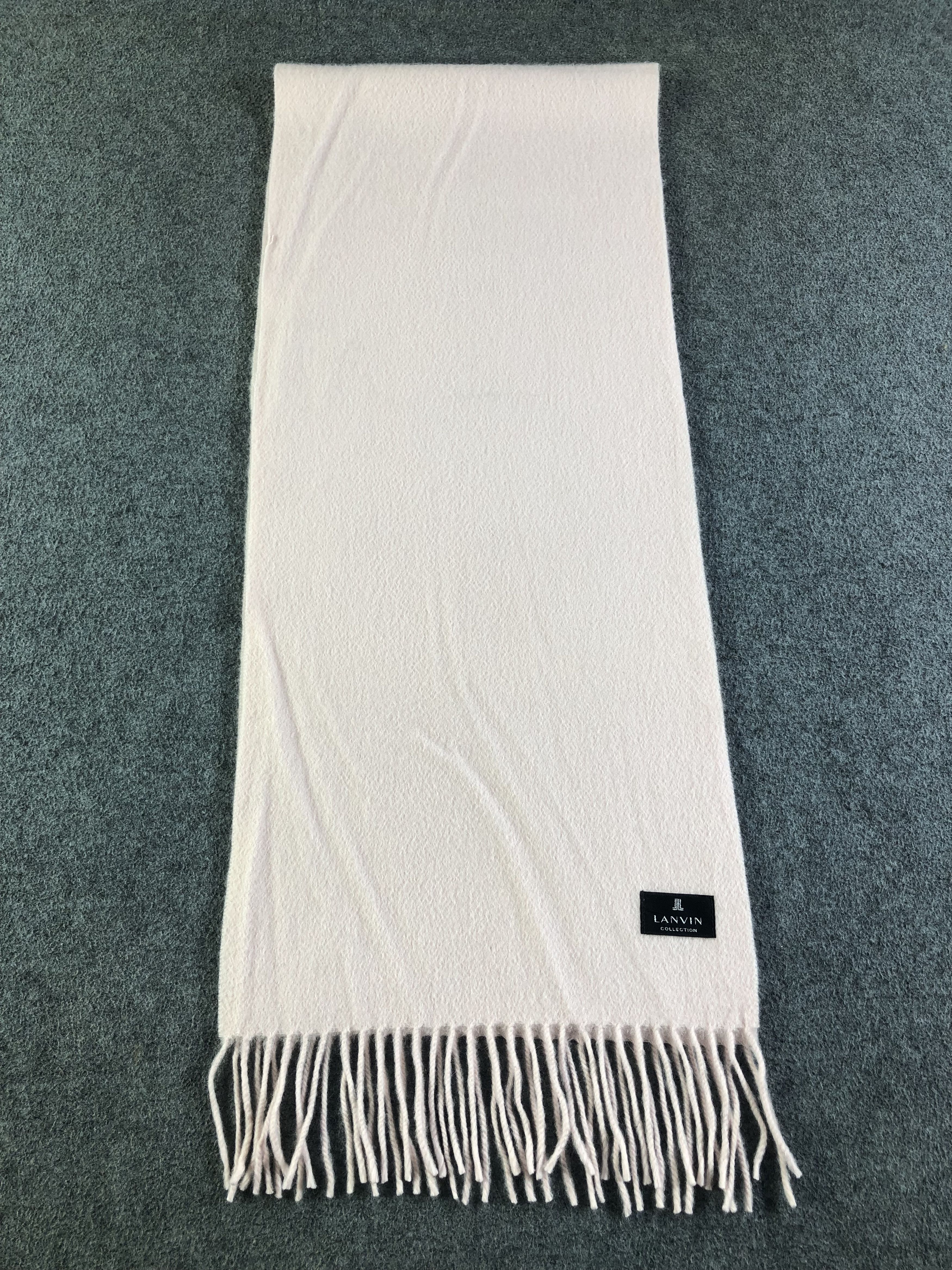 Lanvin Lanvin Cashmere Scarf / Muffler / Neckwear SS1329 Size ONE SIZE - 2 Thumbnail