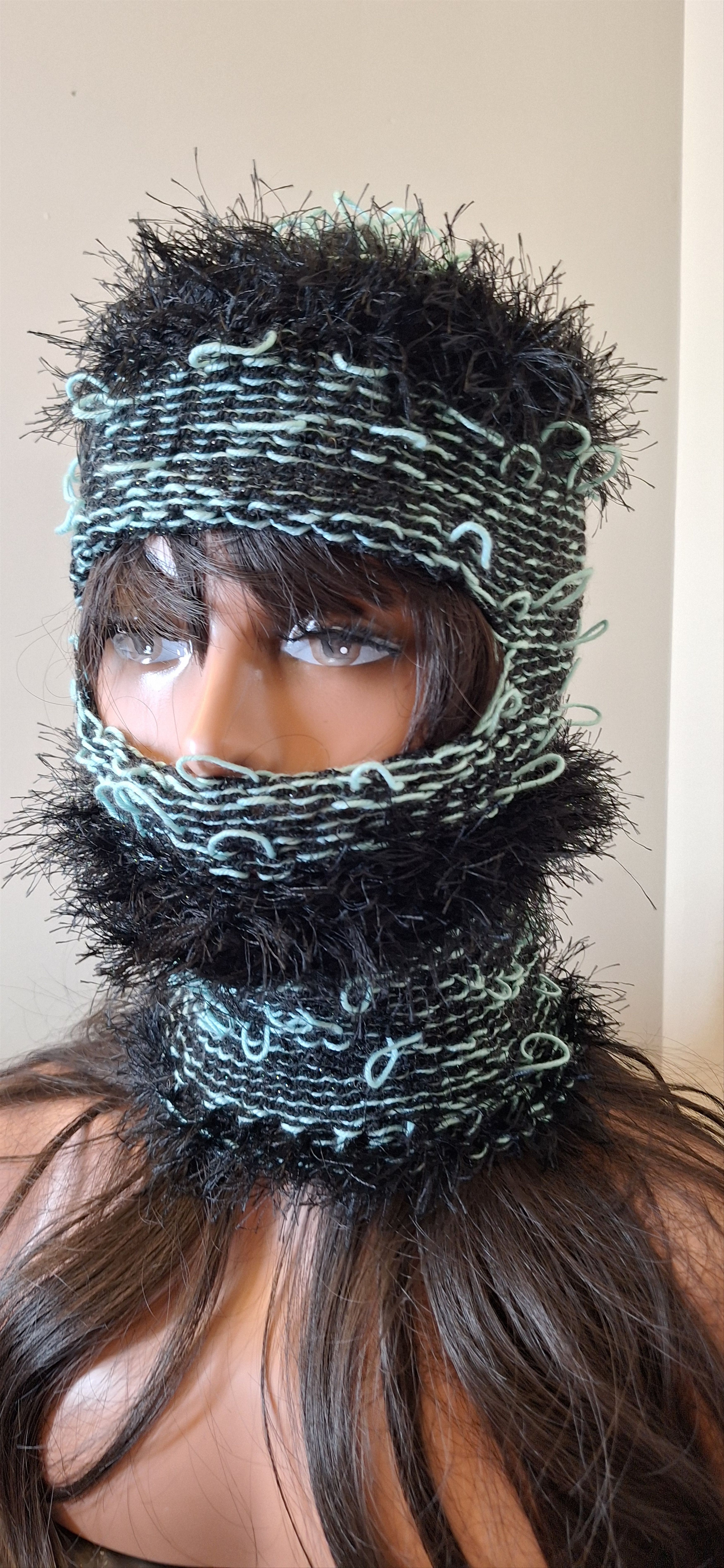 Other Fiber Riot 03 – Mint Loops Balaclava Size ONE SIZE - 2 Thumbnail