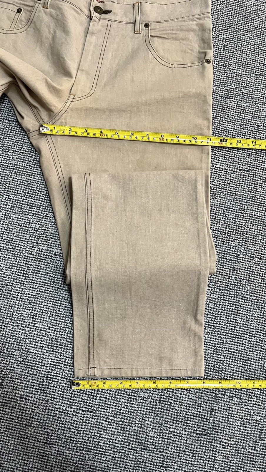 Yohji Yamamoto Vintage Ined Homme Yohji Yamamoto jeans Size US 32 / EU 48 - 13 Thumbnail