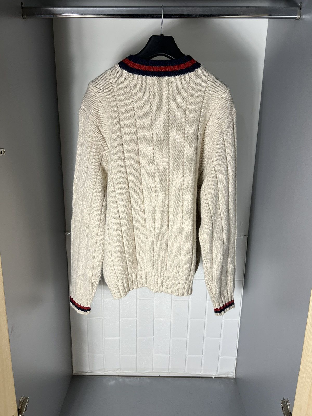 Polo Ralph Lauren × Vintage VERY RARE POLO RALPH LAUREN SWEATER KNIT DESIGNER RETRO 90s Size US XXL / EU 58 / 5 - 7 Thumbnail
