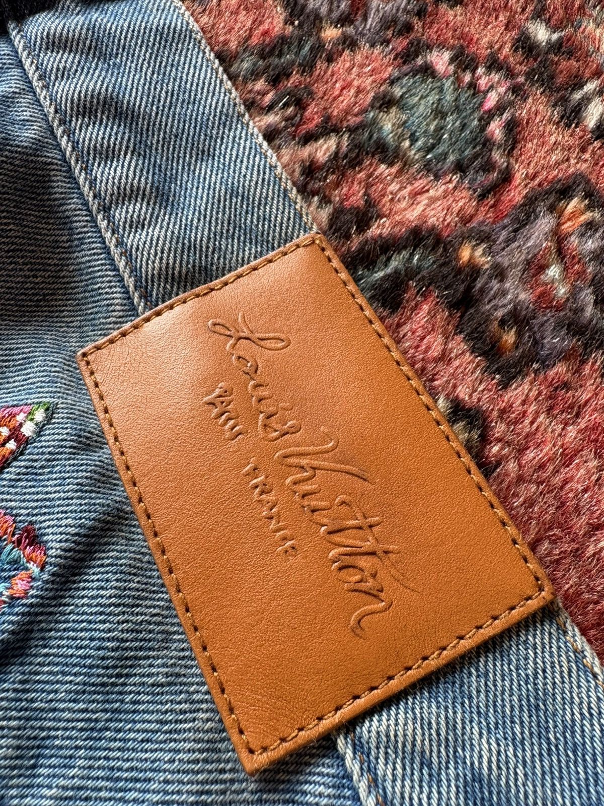 Louis Vuitton Louis Vuitton Floral Denim Size US 34 / EU 50 - 13 Thumbnail
