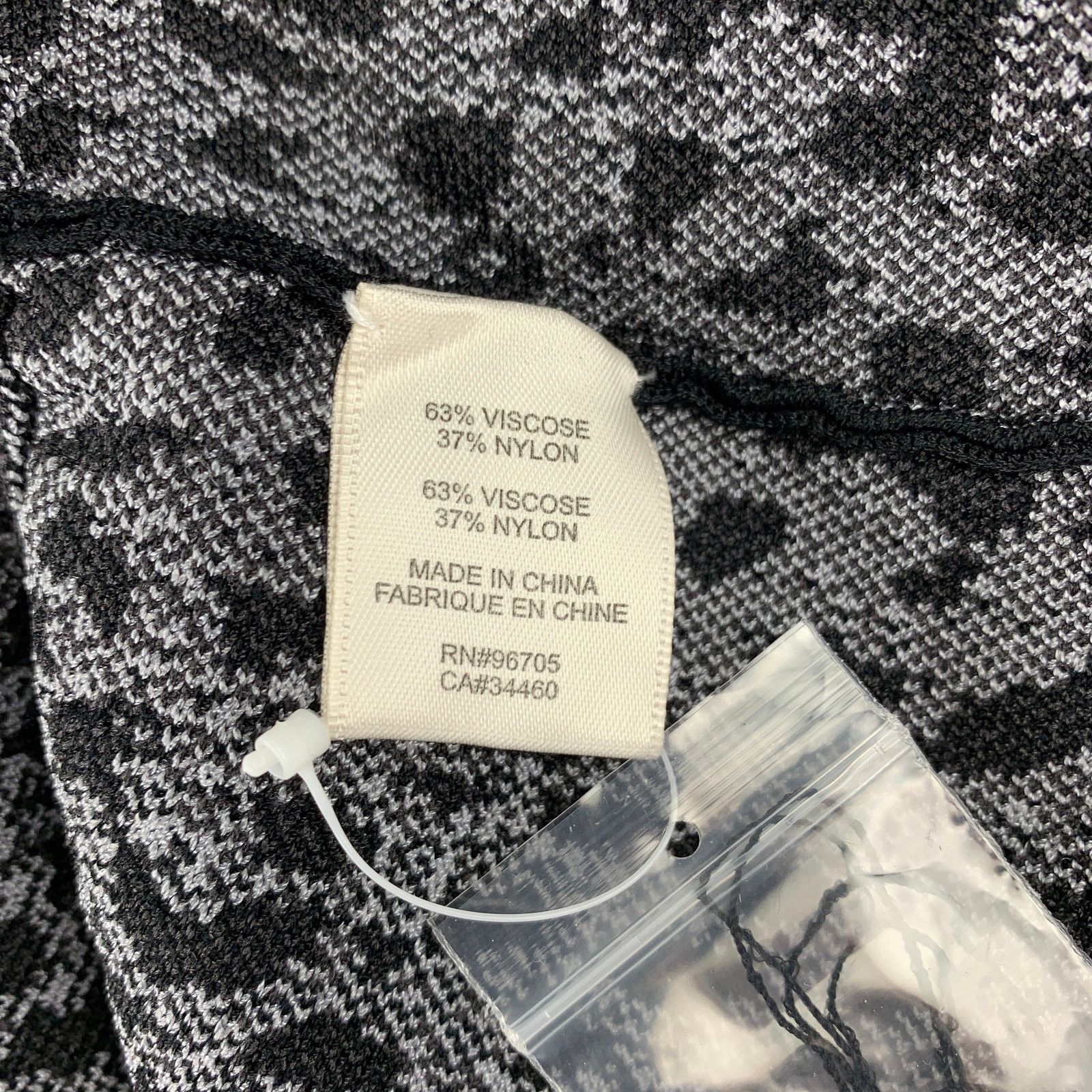 Rebecca Taylor Size S Black & Lilac Knitted Viscose Blend Dress Size S / US 4 / IT 40 - 4 Thumbnail