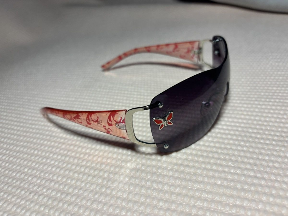 Vintage Y2K butterfly sunglasses Size ONE SIZE - 3 Thumbnail