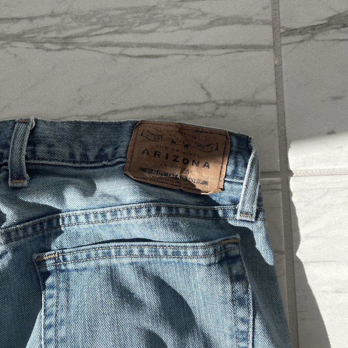 Arizona Jean Co. × Vintage Vintage Arizona Straight Leg Denim 34x34 Size US 34 / EU 50 - 7 Thumbnail