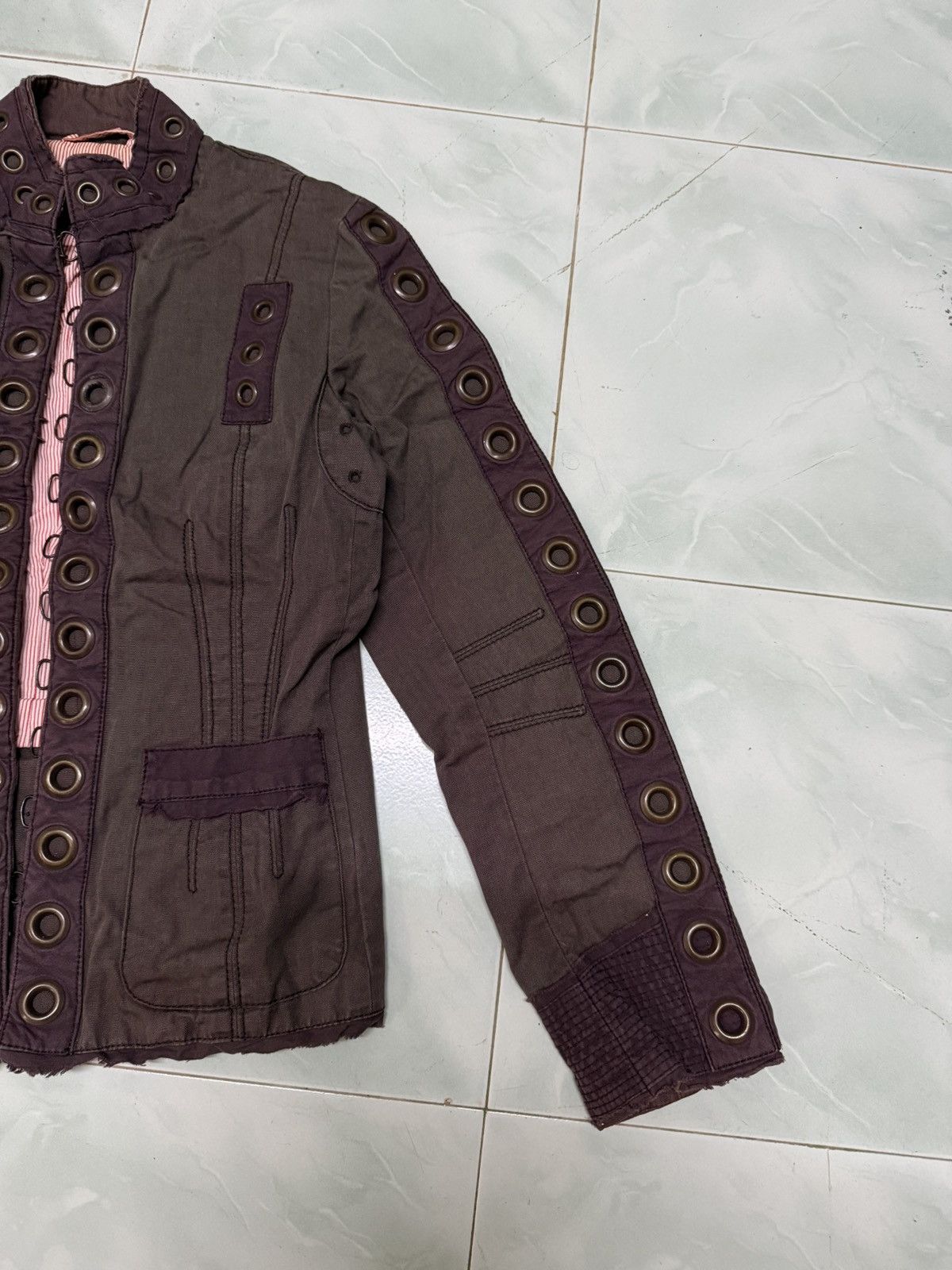 Marc Jacobs Vintage Marc Jacobs Eyelet Jacket Size XS / US 0-2 / IT 36-38 - 3 Thumbnail