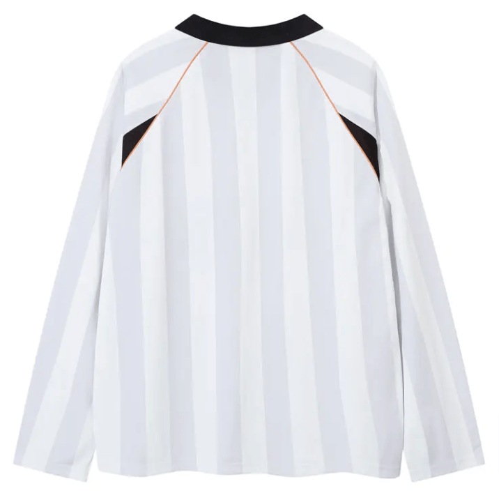 Japanese Brand × Vintage "AIECE-White-L" 90s Long Sleeve Streetwear Size US L / EU 52-54 / 3 - 2 Thumbnail