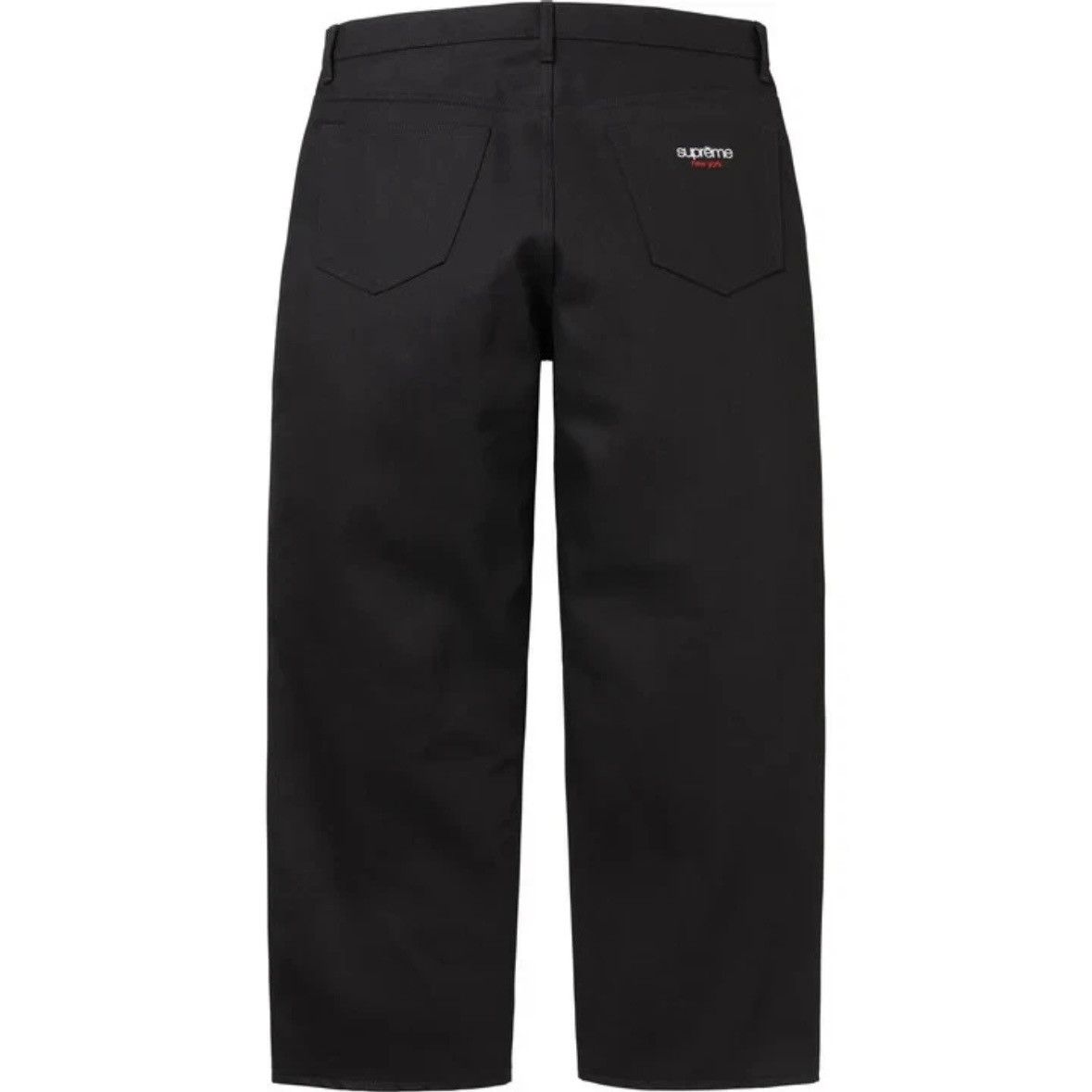 Supreme Supreme Selvedge Baggy Black Denim Size US 34 / EU 50 - 5 Thumbnail