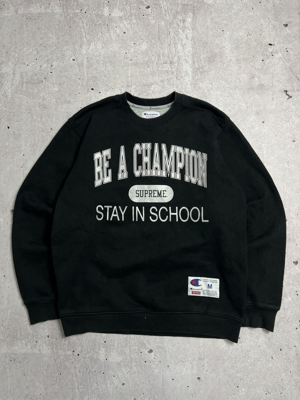 Be a champion stay in school best sale