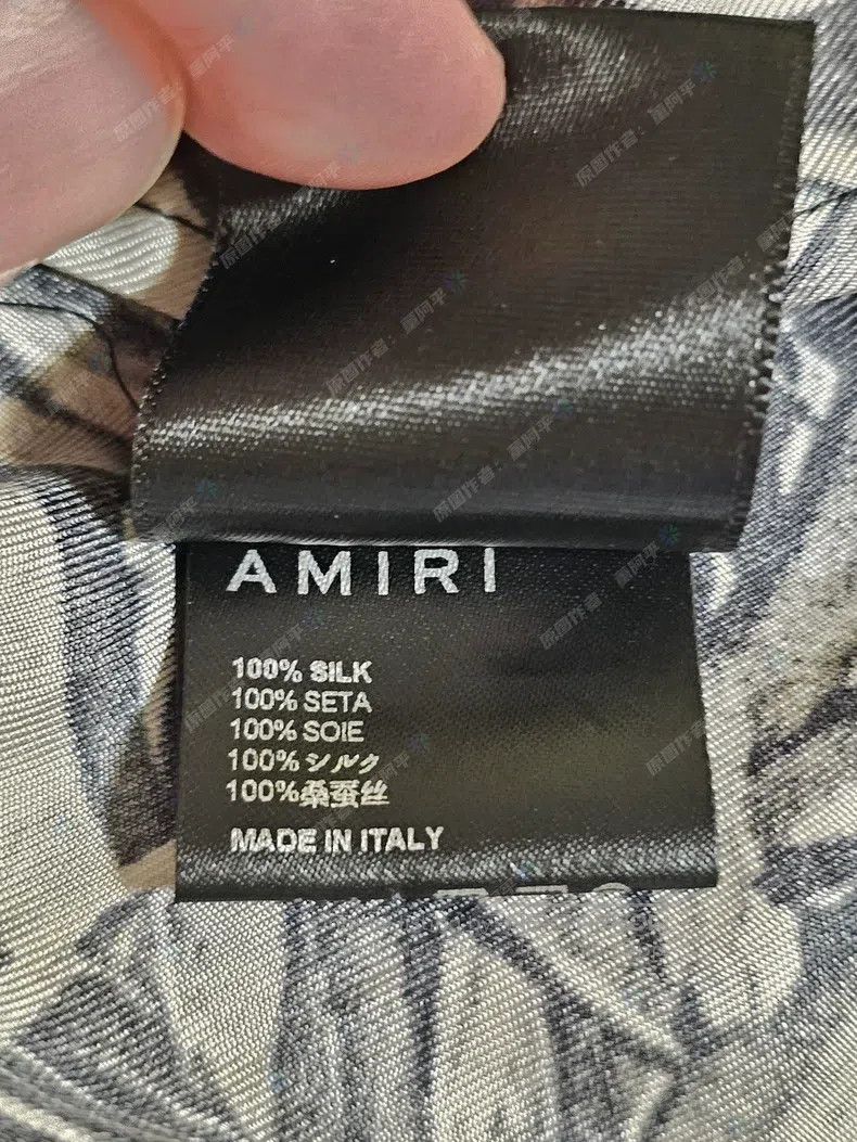 Amiri Amiri Silk Shirt Size US XL / EU 56 / 4 - 8 Thumbnail