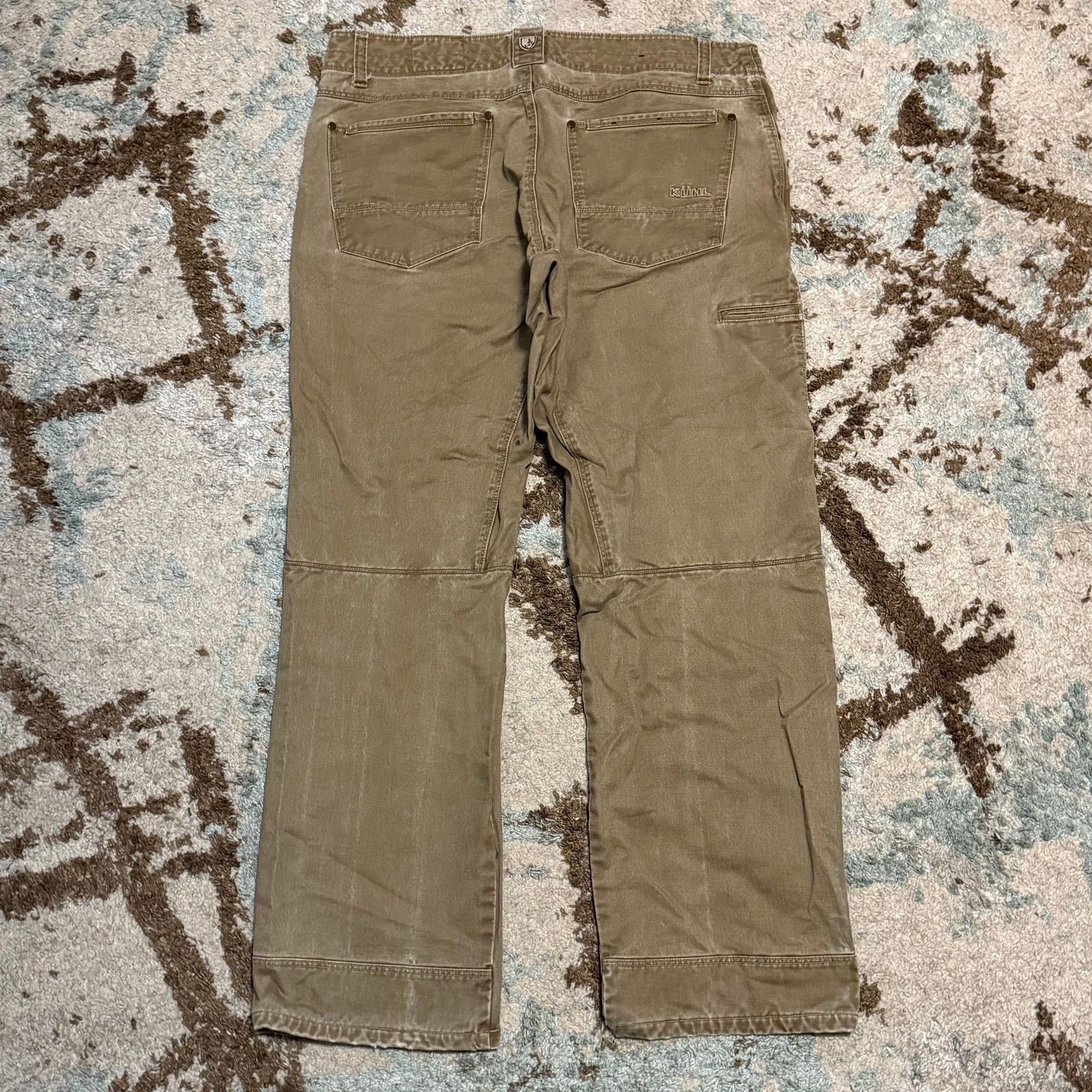 Kuhl Kuhl Mens Rydr Hiking Pants Size 38x32 Khaki/Tan Outdoors Size US 38 / EU 54 - 2 Thumbnail