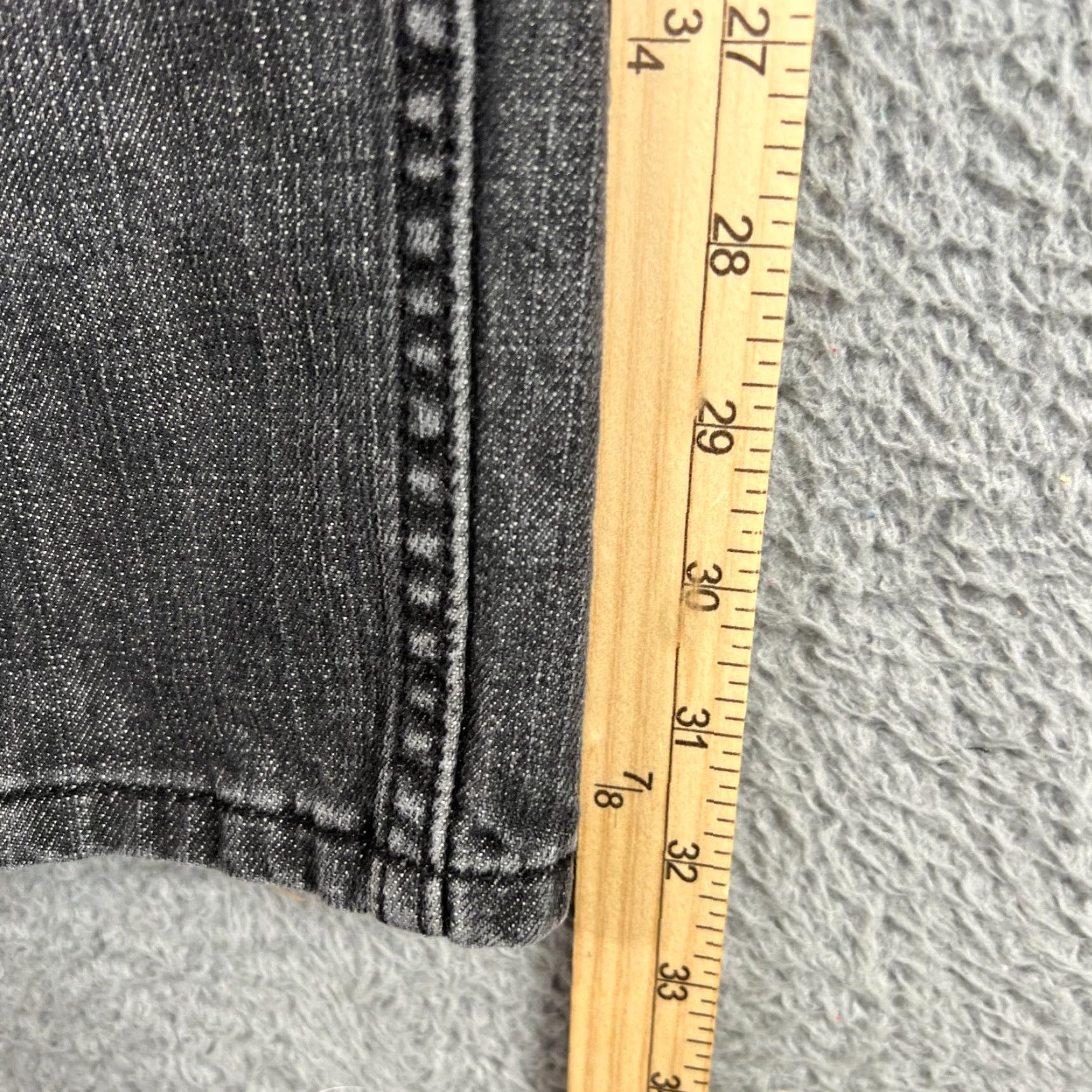 Denime VINTAGE Levis 505 Jeans Men 40x32 Straight Fit Dark Denim Casual Regular Fit Size US 40 / EU 56 - 3 Thumbnail