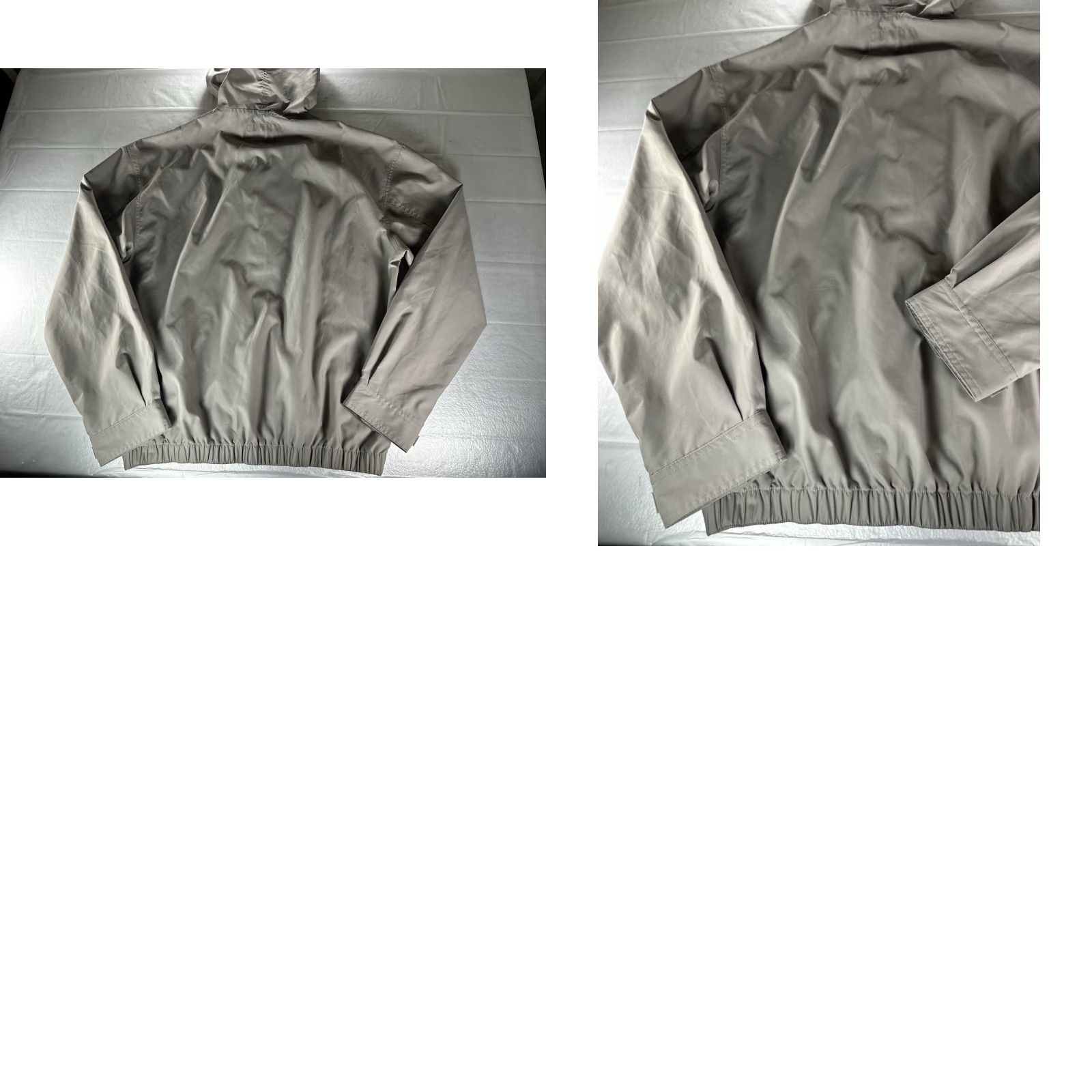 Vintage VINTAGE King Louie Windbreaker Jacket Mens M Beige Hooded Zip Front Beav er Lumber Logo Jersey? Size US M / EU 48-50 / 2 - 9 Thumbnail