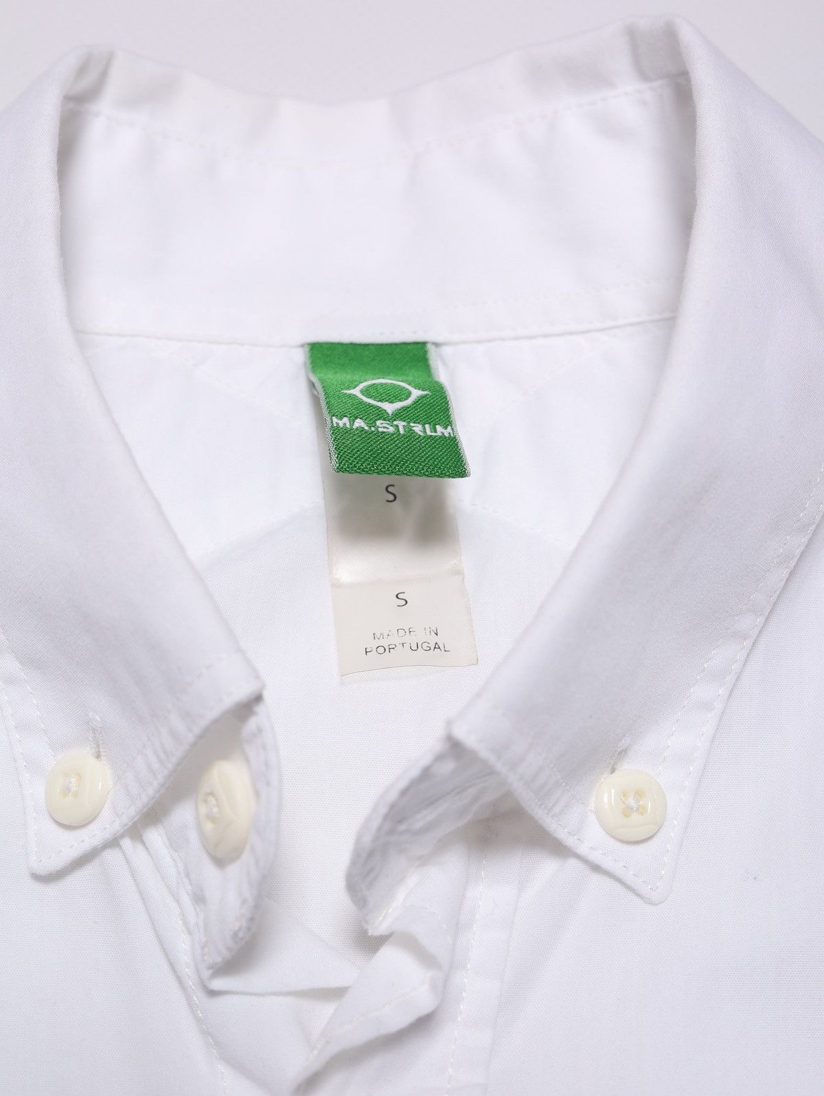 MA.STRUM Ma Strum White Cotton Badge Patch Size US S / EU 44-46 / 1 - 9 Thumbnail