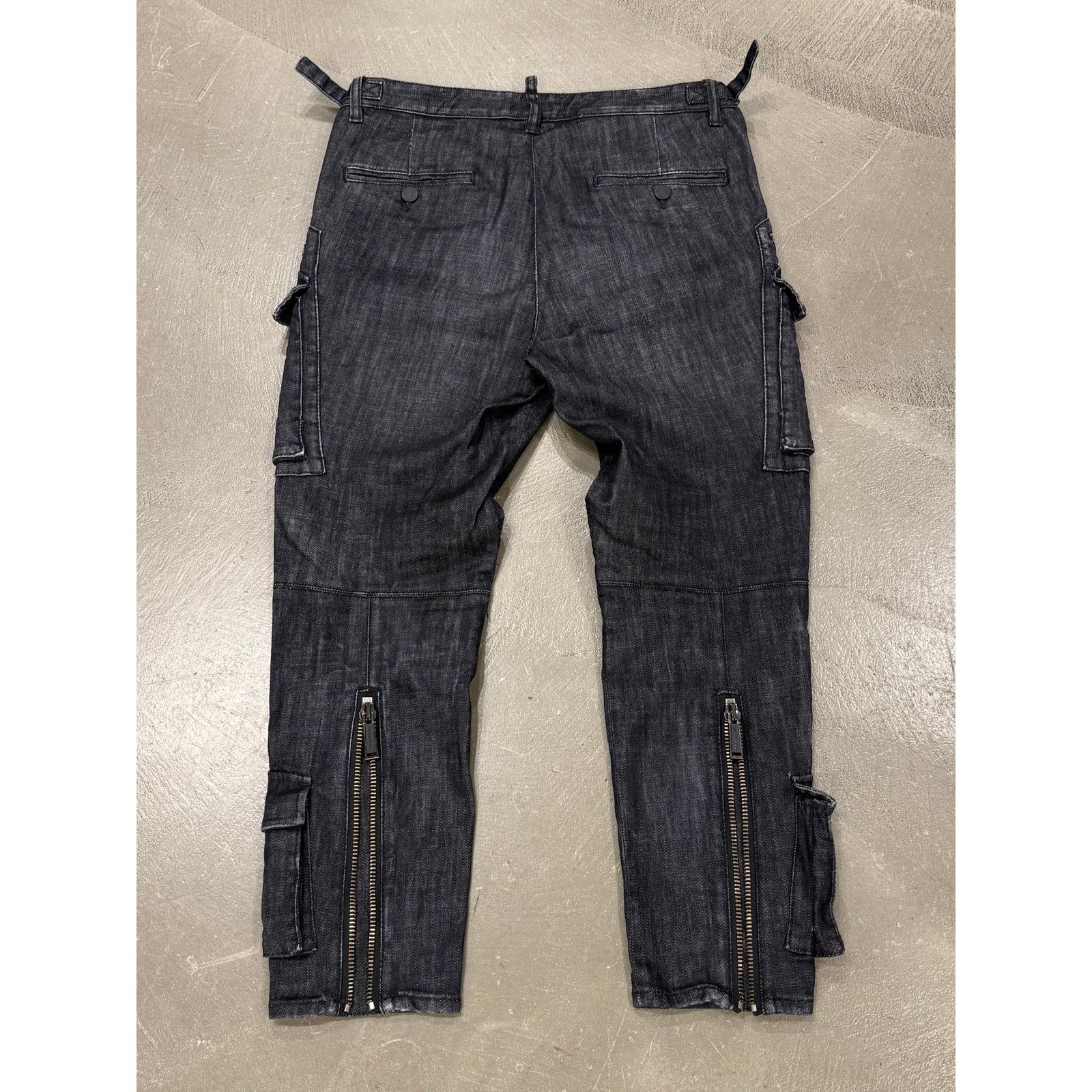 Dsquared2 2000s DsQuared2 cargo biker pants Size US 32 / EU 48 - 8 Thumbnail