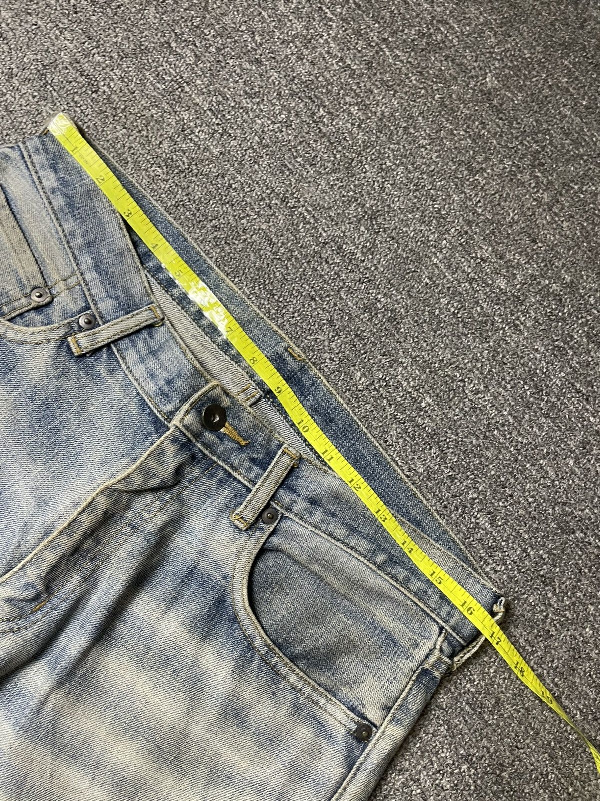 Japanese Brand × Uniqlo × Vintage UNIQLO Distressed Denim Ripped Jeans (93) Size US 33 - 4 Thumbnail
