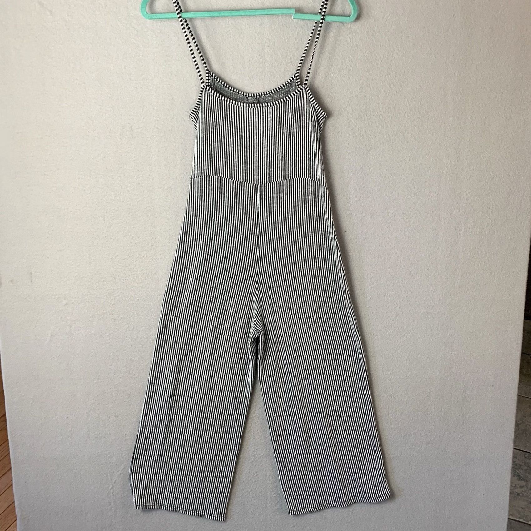 Anthropologie VINTAGE Anthropologie Caution To The Wind Jumpsuit Womens M Striped Beachy Coastal Y2K Size 32" / US 10 / IT 46 - 2 Thumbnail