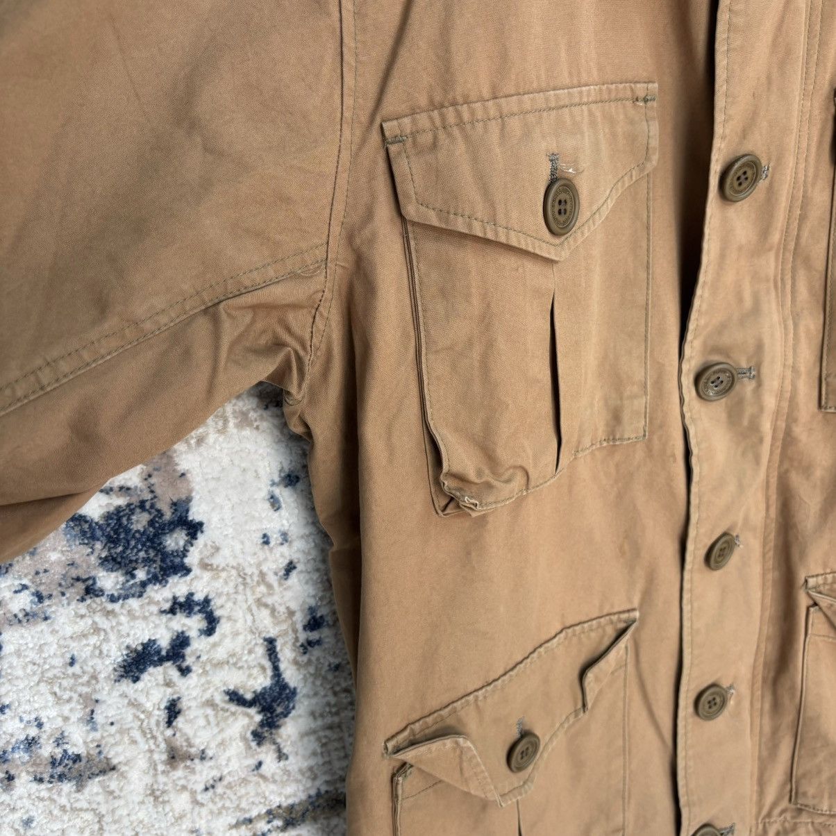 Gallery1950 × Japanese Brand × Vintage Rare Vintage Gallery 50 Utility Work Wear Jacket Size US L / EU 52-54 / 3 - 10 Thumbnail