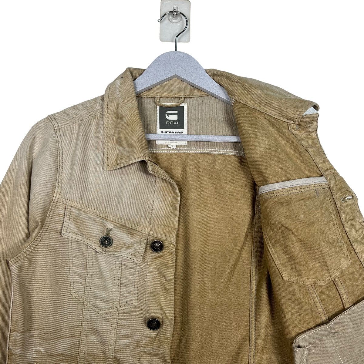 Aitor Throup 💥 G STAR RAW MOLESKIN TRUCKER JACKET Size US S / EU 44-46 / 1 - 10 Thumbnail