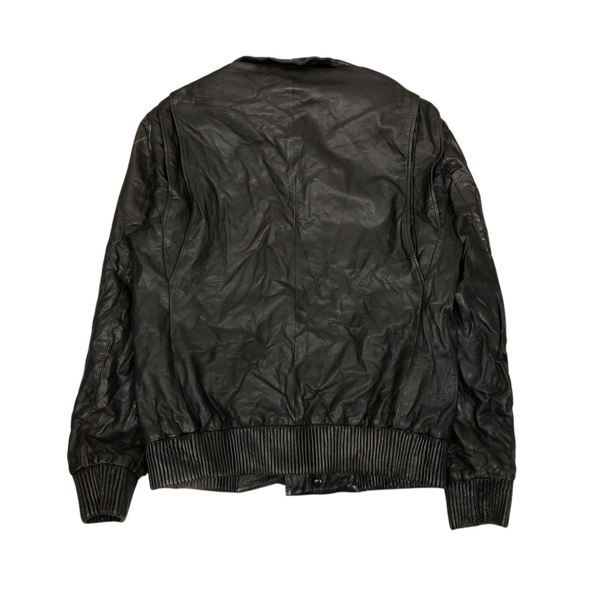 Paul Smith 🔥VINTAGE SOFT LEATHER BIKER JACKET PAUL SMITH Size US M / EU 48-50 / 2 - 2 Thumbnail
