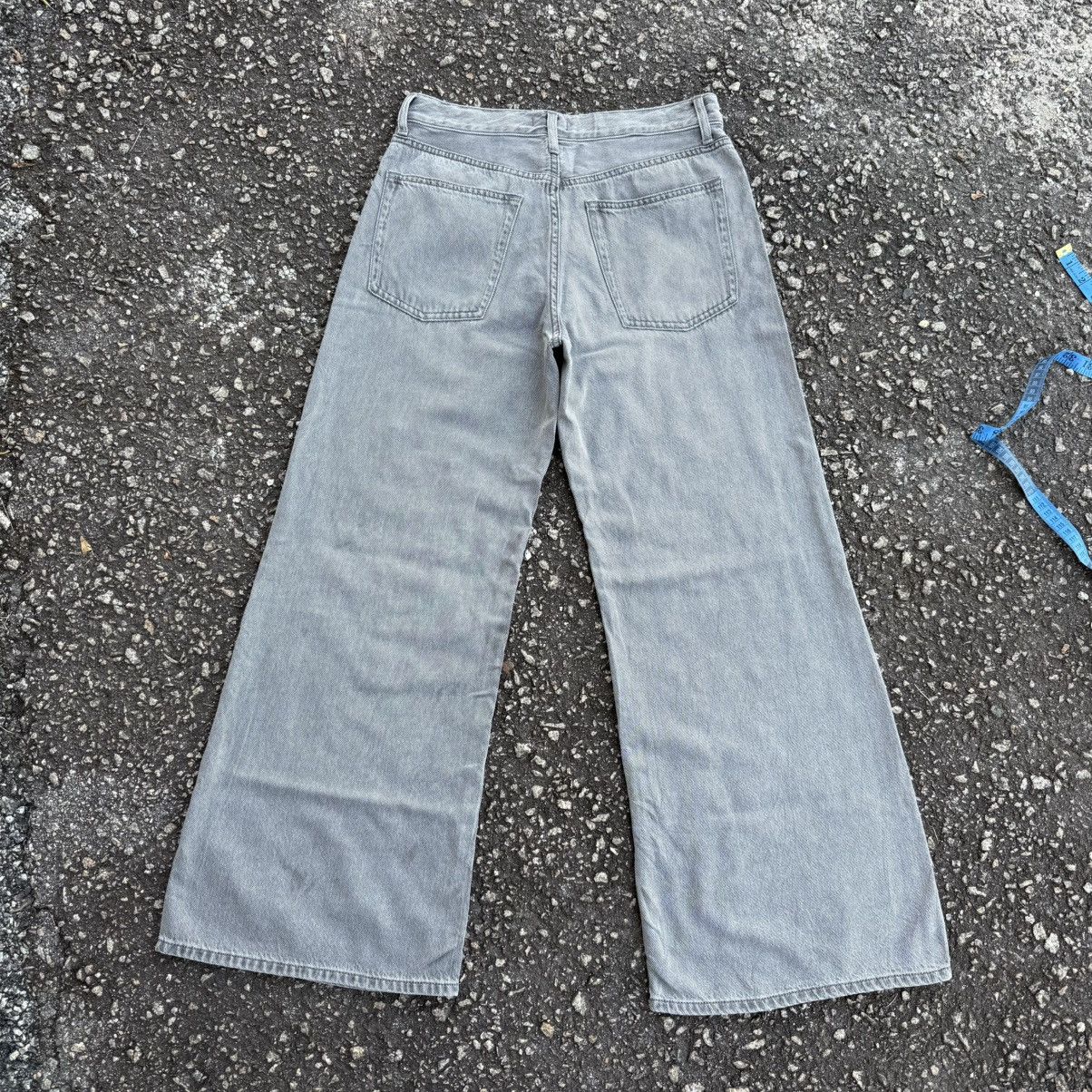 Japanese Brand Vintage Japanese Brand Flare Faded Black Denim Jean Pants Size US 31 - 9 Thumbnail