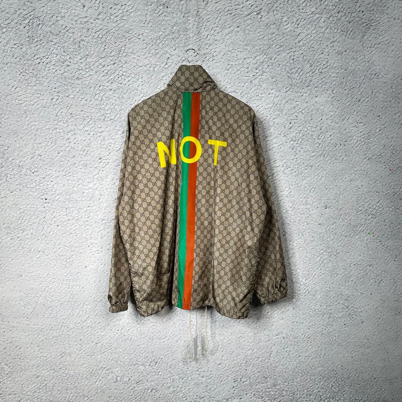 Gucci fake gucci jacket with colorful stripes Size US L / EU 52-54 / 3 - 2 Thumbnail