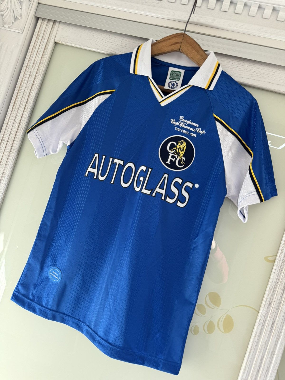 Umbro Vintage Chelsea 1997-1999 Score Draw Home Soccer Jersey Kit Size US S / EU 44-46 / 1 - 3 Thumbnail