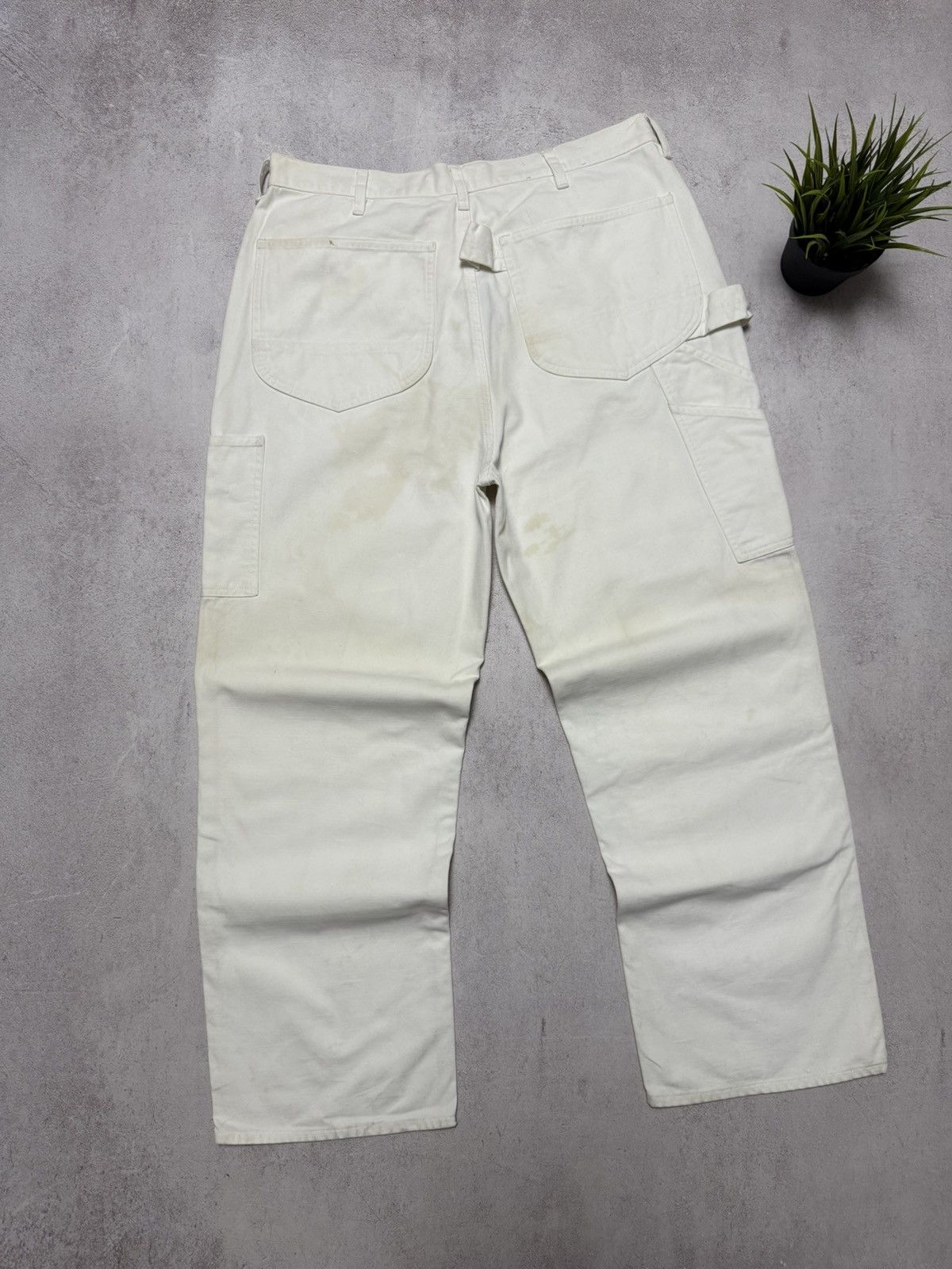 Vintage Vintage Polo Ralph Lauren Carpenter Baggy Doubleknee Pants Size US 34 / EU 50 - 4 Thumbnail